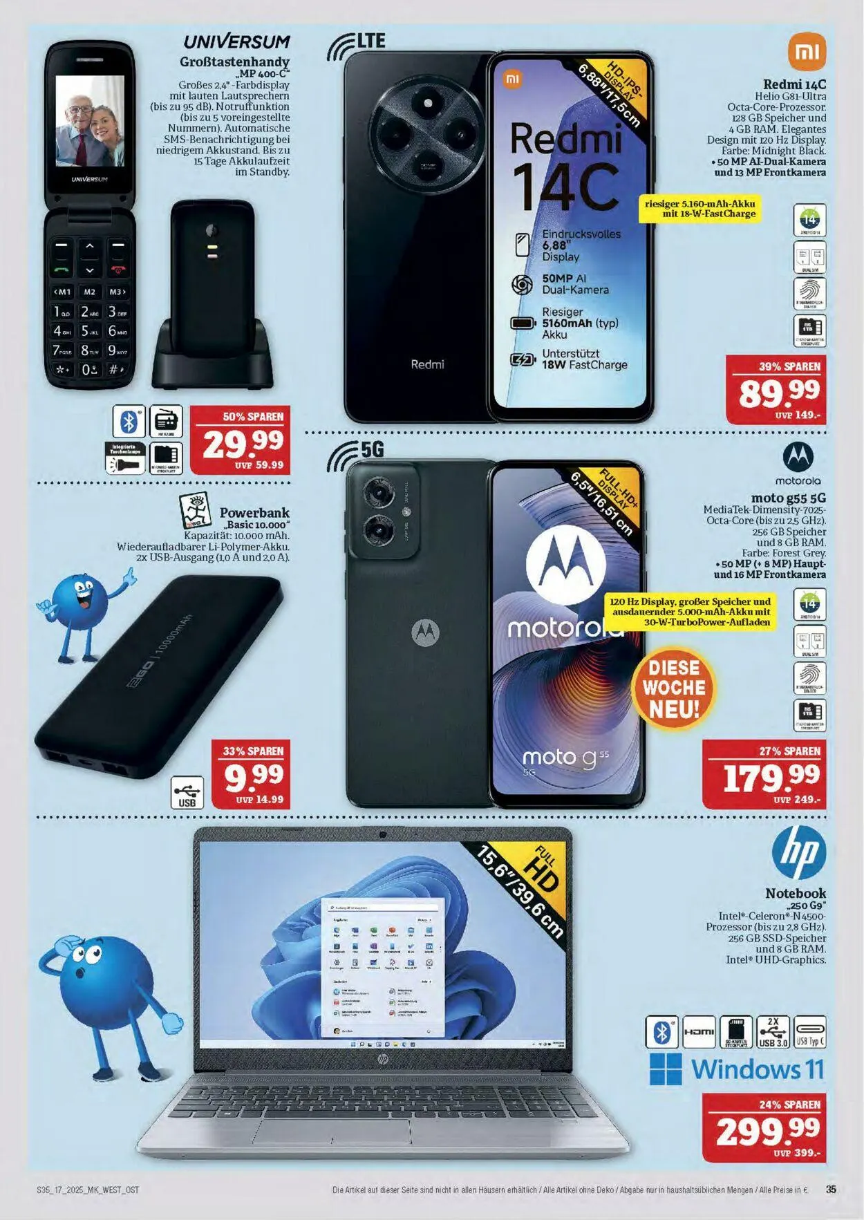 Marktkauf - Nürnberg-Thon Aktueller Prospekt von 22. April bis 26. April 2025 - Prospekt seite 35