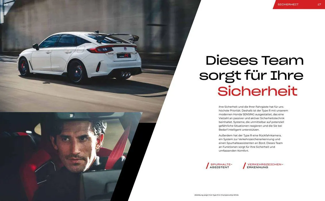 Honda CIVIC TYPE R BROSCHÜRE von 11. April bis 11. April 2025 - Prospekt seite 9