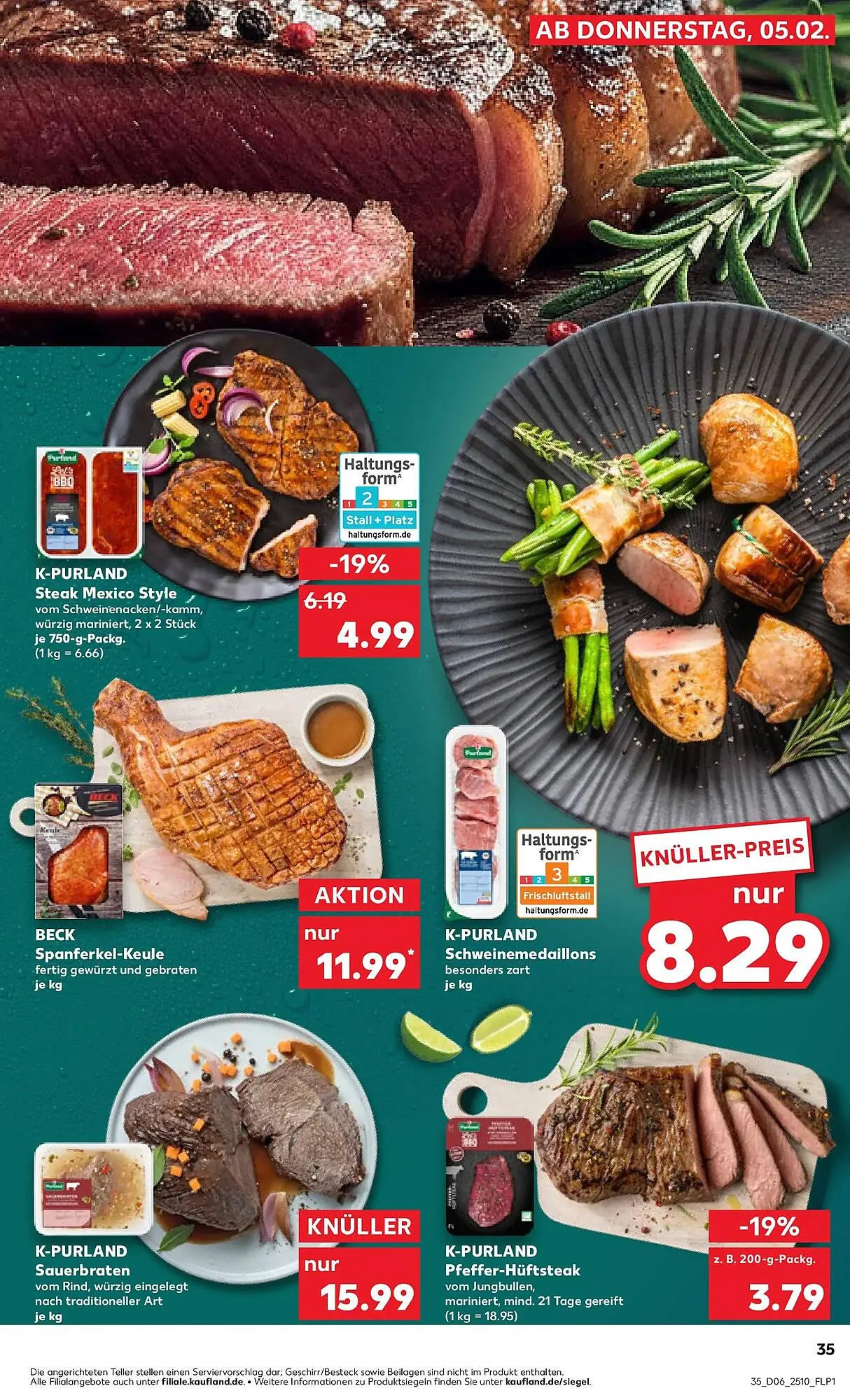 Kaufland Prospekt von 8. Februar bis 11. Februar 2026 - Prospekt seite 35