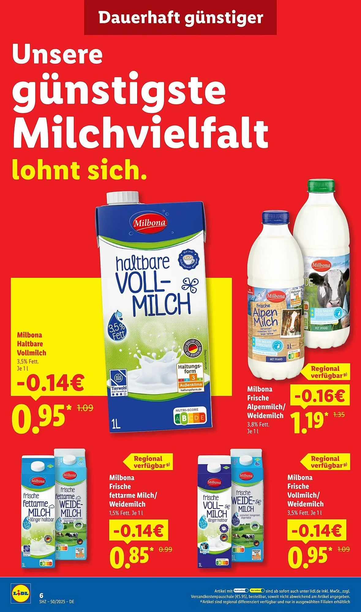 Lidl Prospekt von 8. Dezember bis 1. Januar 2026 - Prospekt seite 6