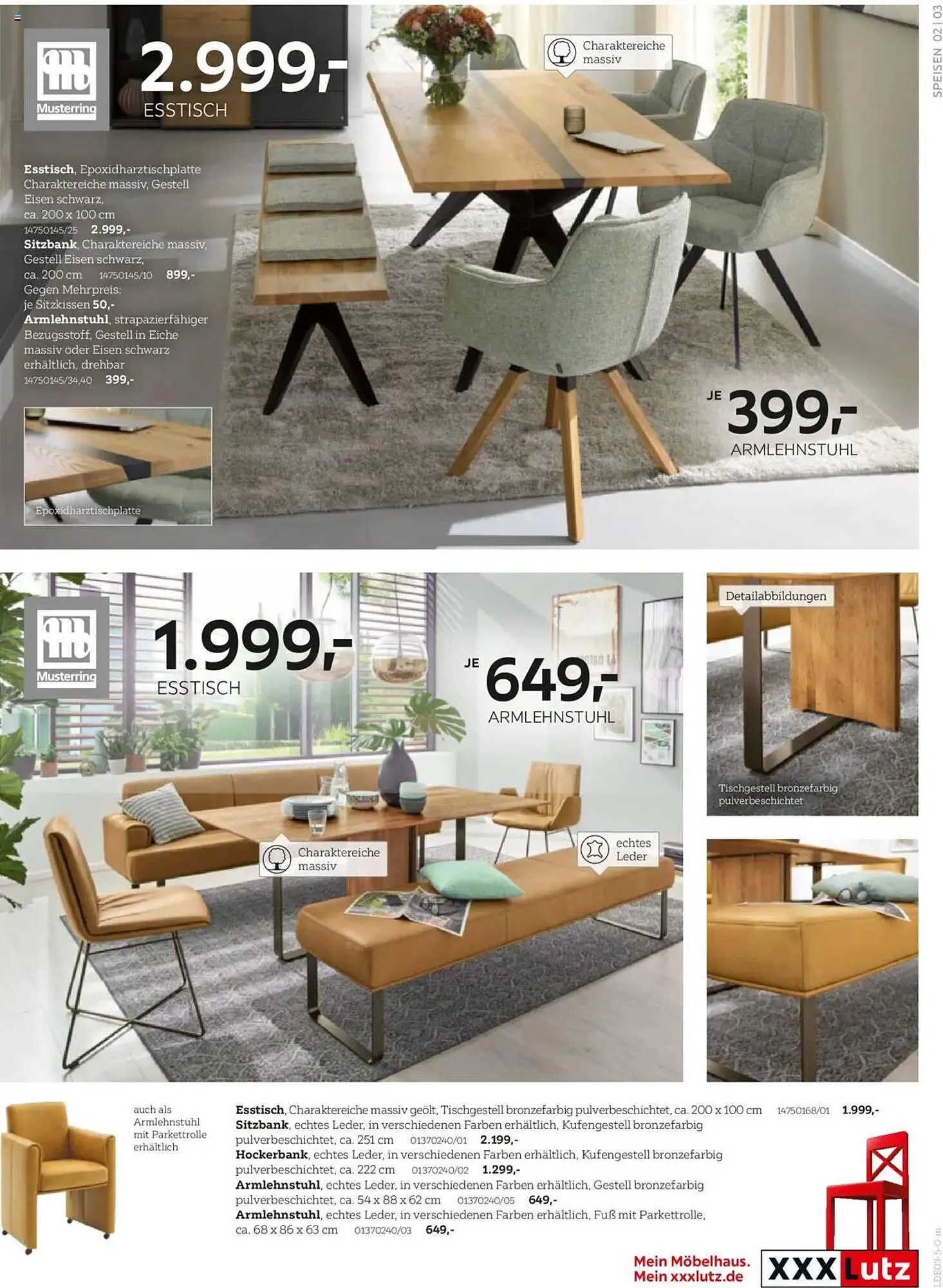 XXXLutz Prospekt von 16. März bis 30. März 2025 - Prospekt seite 3
