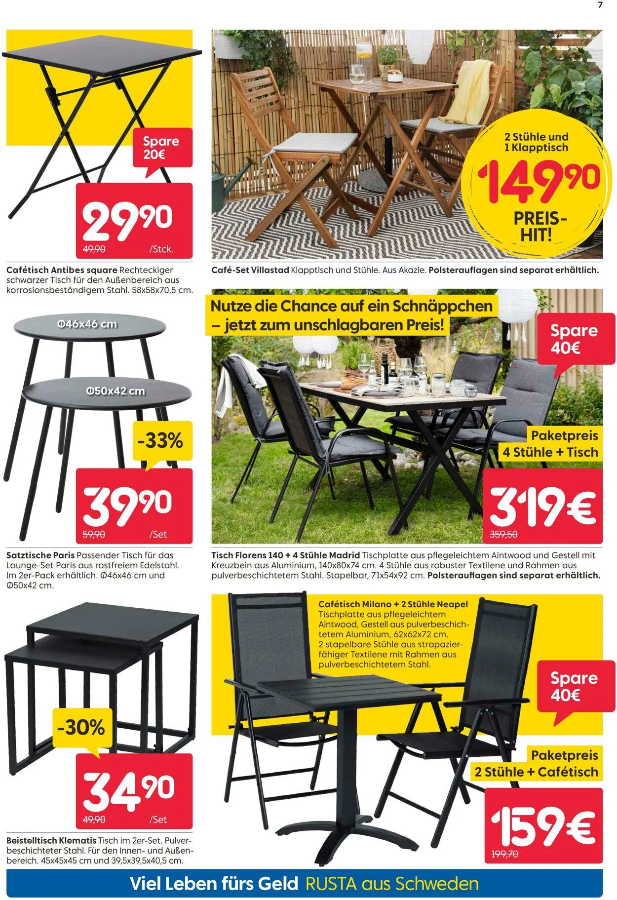 Rusta von 5. Mai bis 19. Mai 2025 - Prospekt seite 7