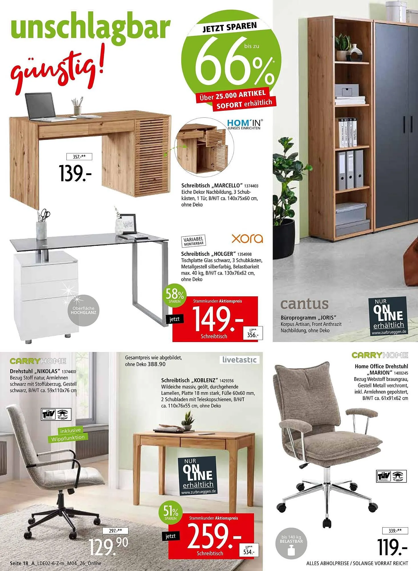 Zurbrüggen Prospekt von 21. Februar bis 28. März 2026 - Prospekt seite 40