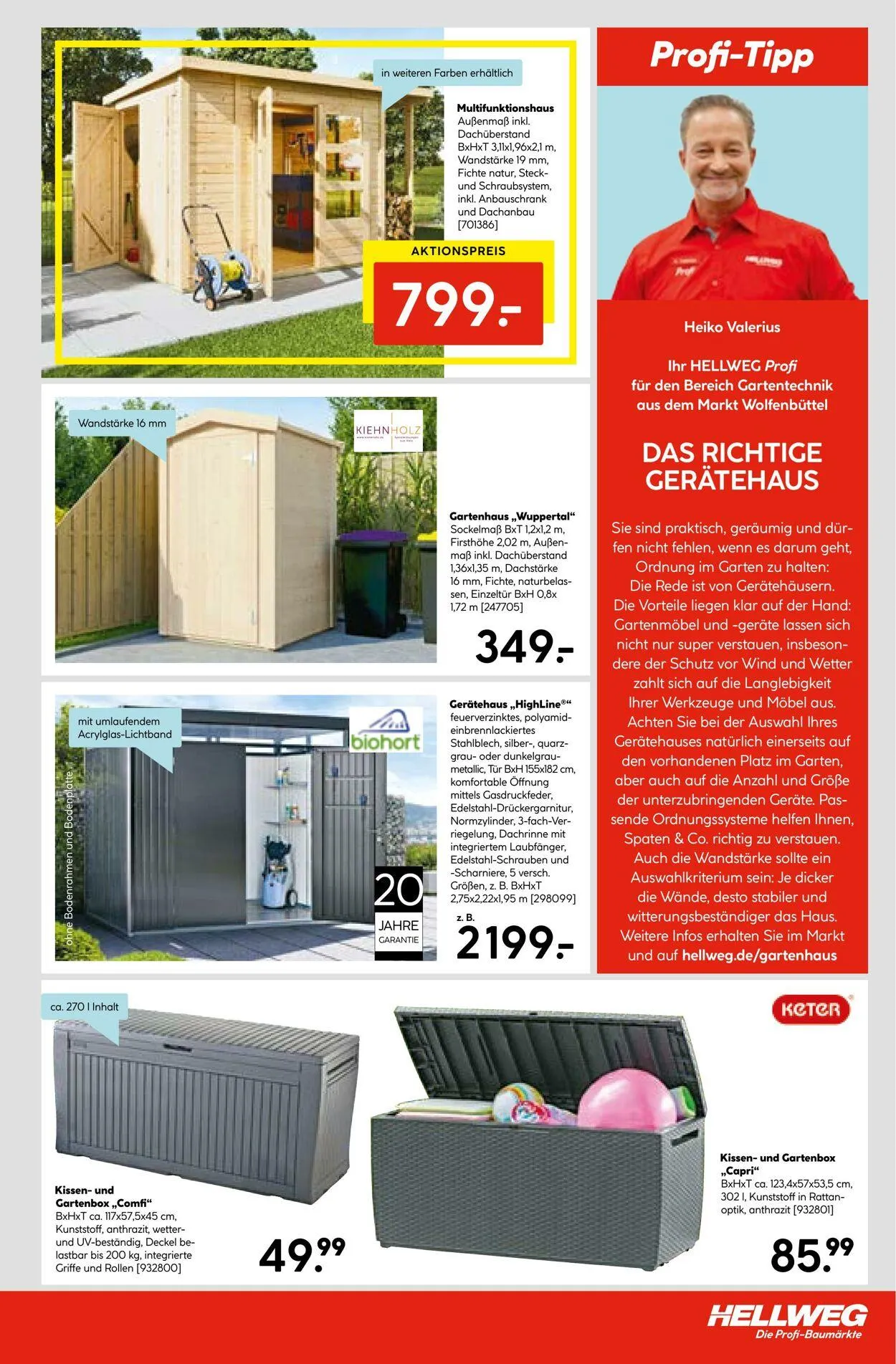 Hellweg Aktueller Prospekt von 27. Oktober bis 10. November 2025 - Prospekt seite 19