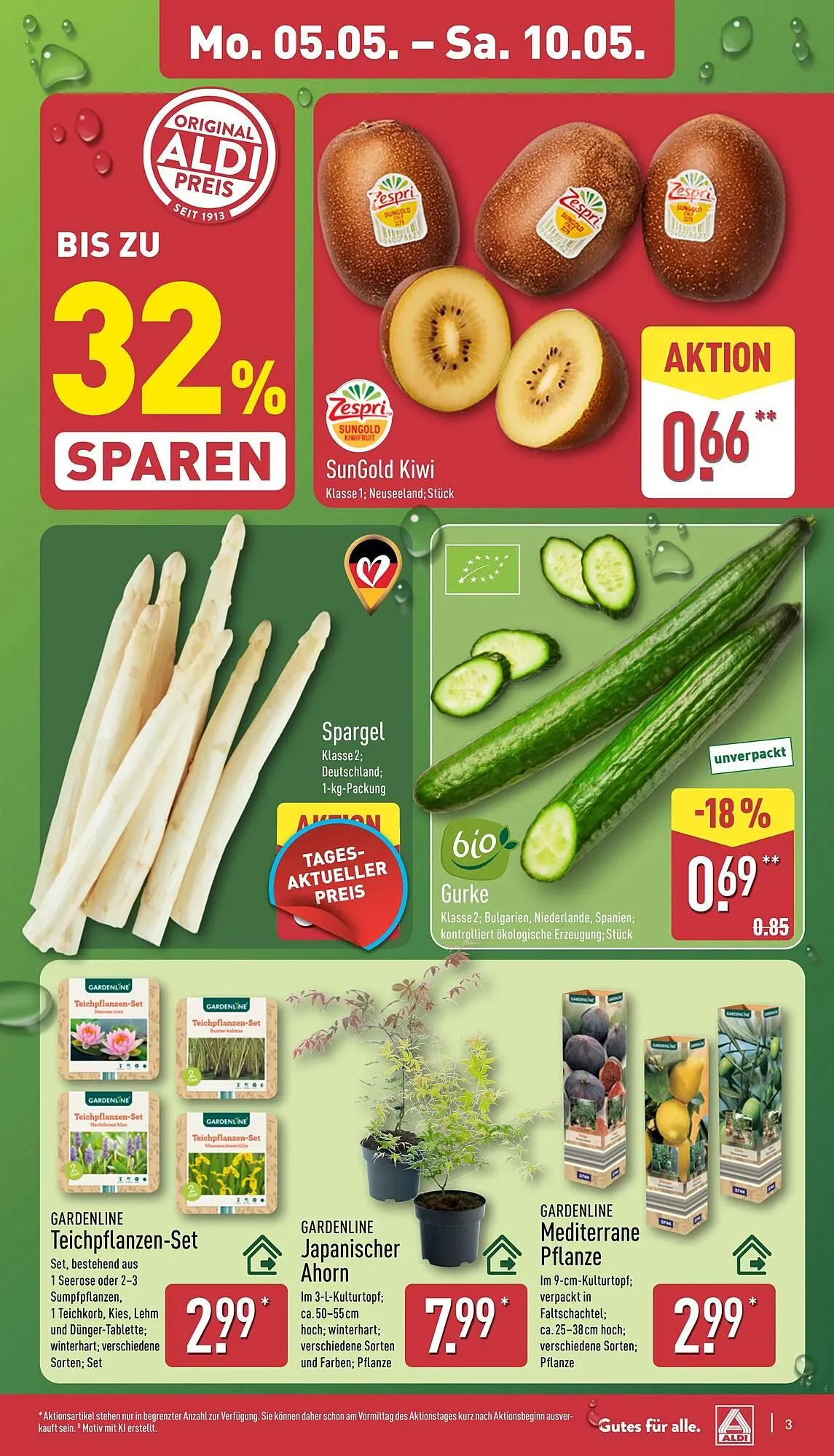 Aldi Nord Prospekt von 5. Mai bis 11. Mai 2025 - Prospekt seite 3
