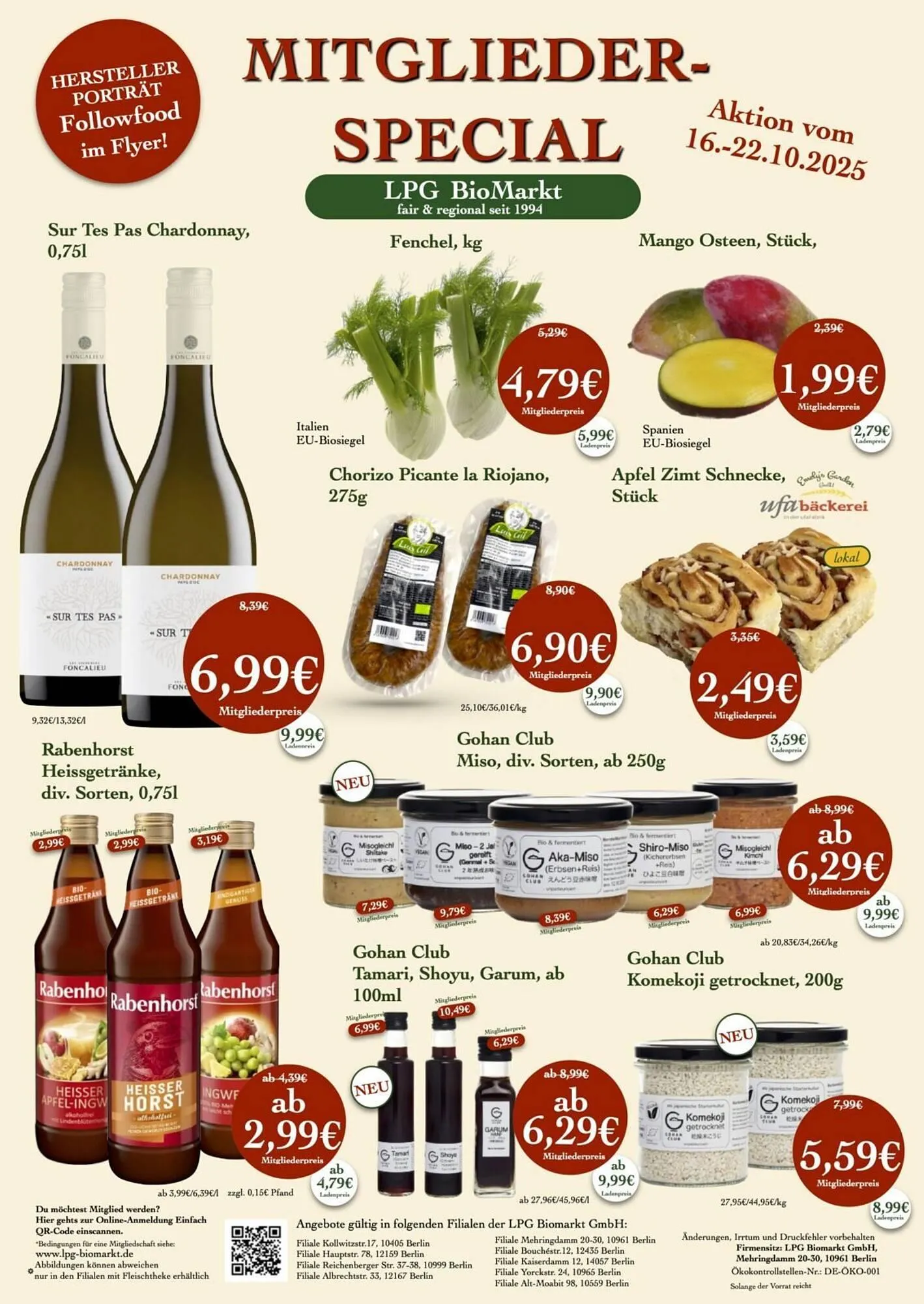 LPG Biomarkt Prospekt - 1