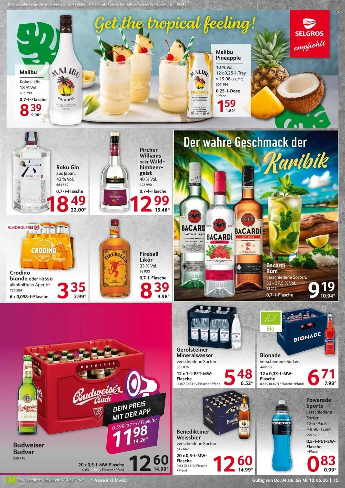 Selgros Prospekt von 4. Juni bis 10. Juni 2026 - Prospekt seite 15