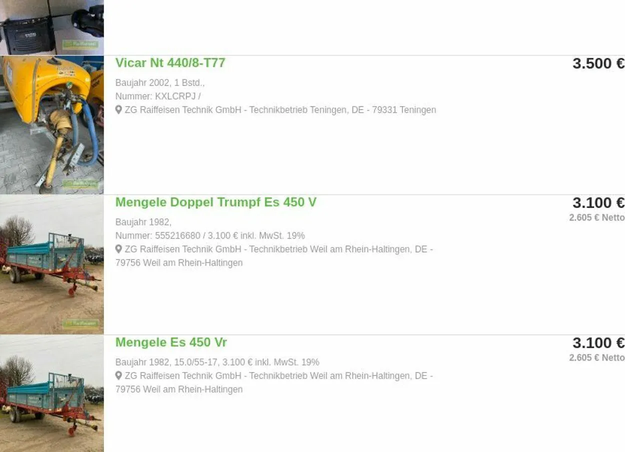 ZG Raiffeisen Aktueller Prospekt von 24. März bis 2. April 2025 - Prospekt seite 36