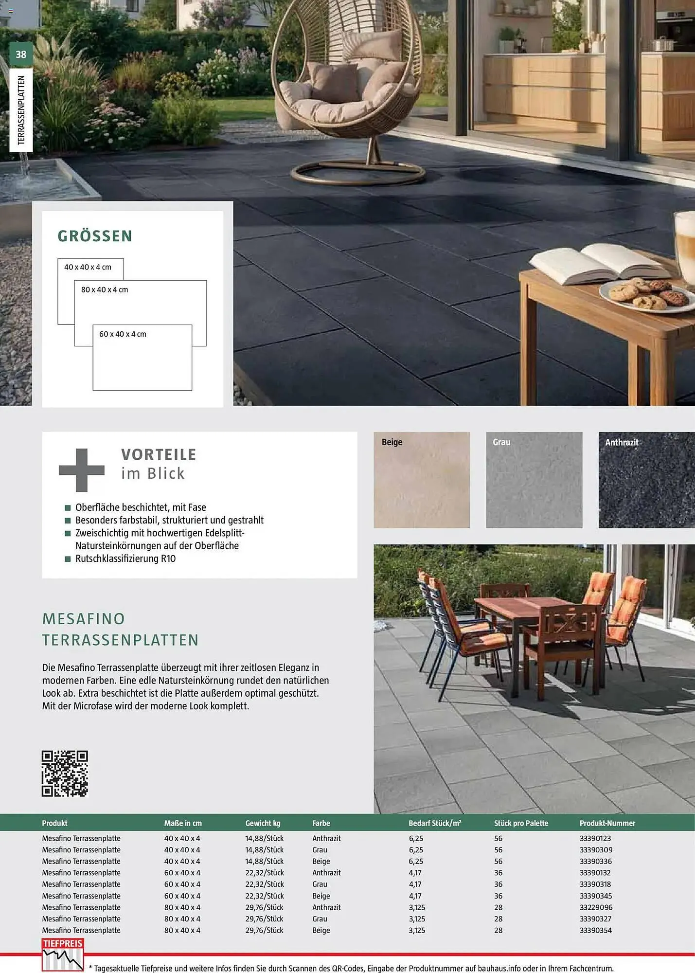 Bauhaus Prospekt von 2. März bis 30. Juni 2026 - Prospekt seite 38