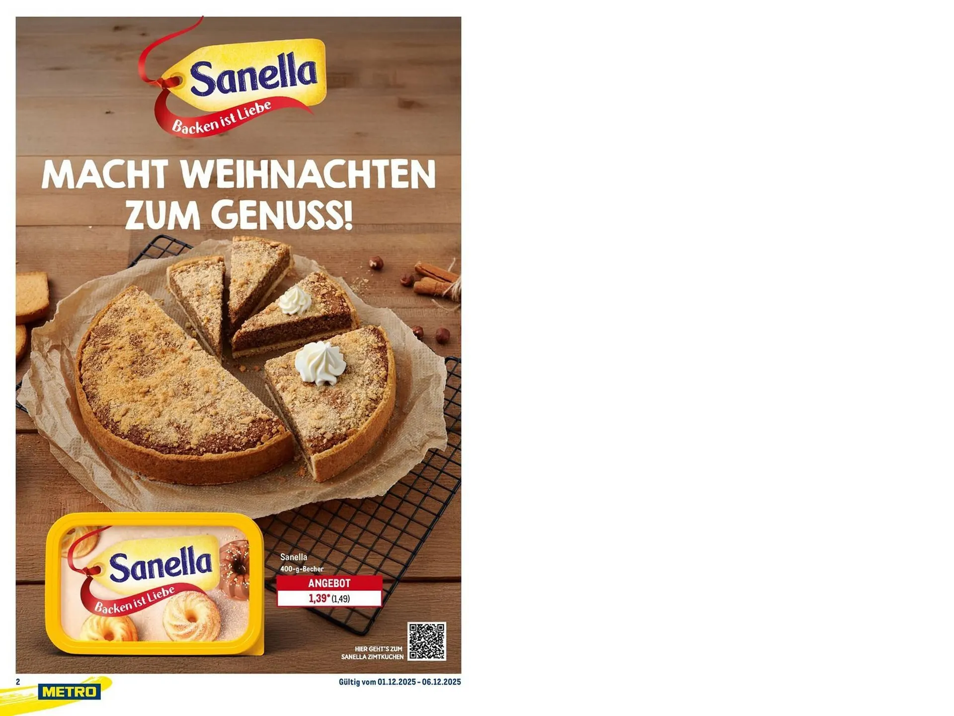 METRO Prospekt von 1. Dezember bis 6. Dezember 2025 - Prospekt seite 2