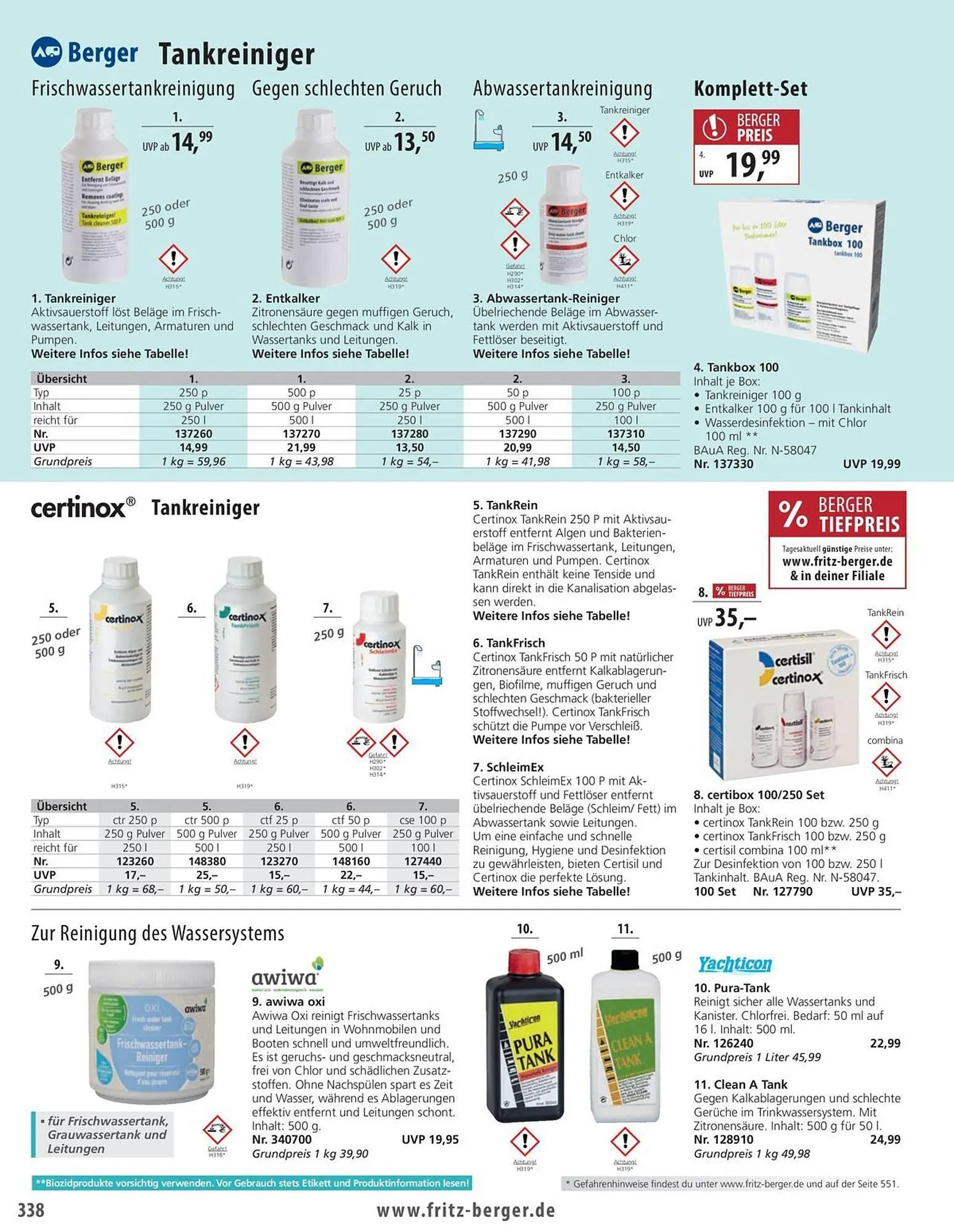 Fritz Berger Prospekt von 27. Mai bis 31. Dezember 2025 - Prospekt seite 338