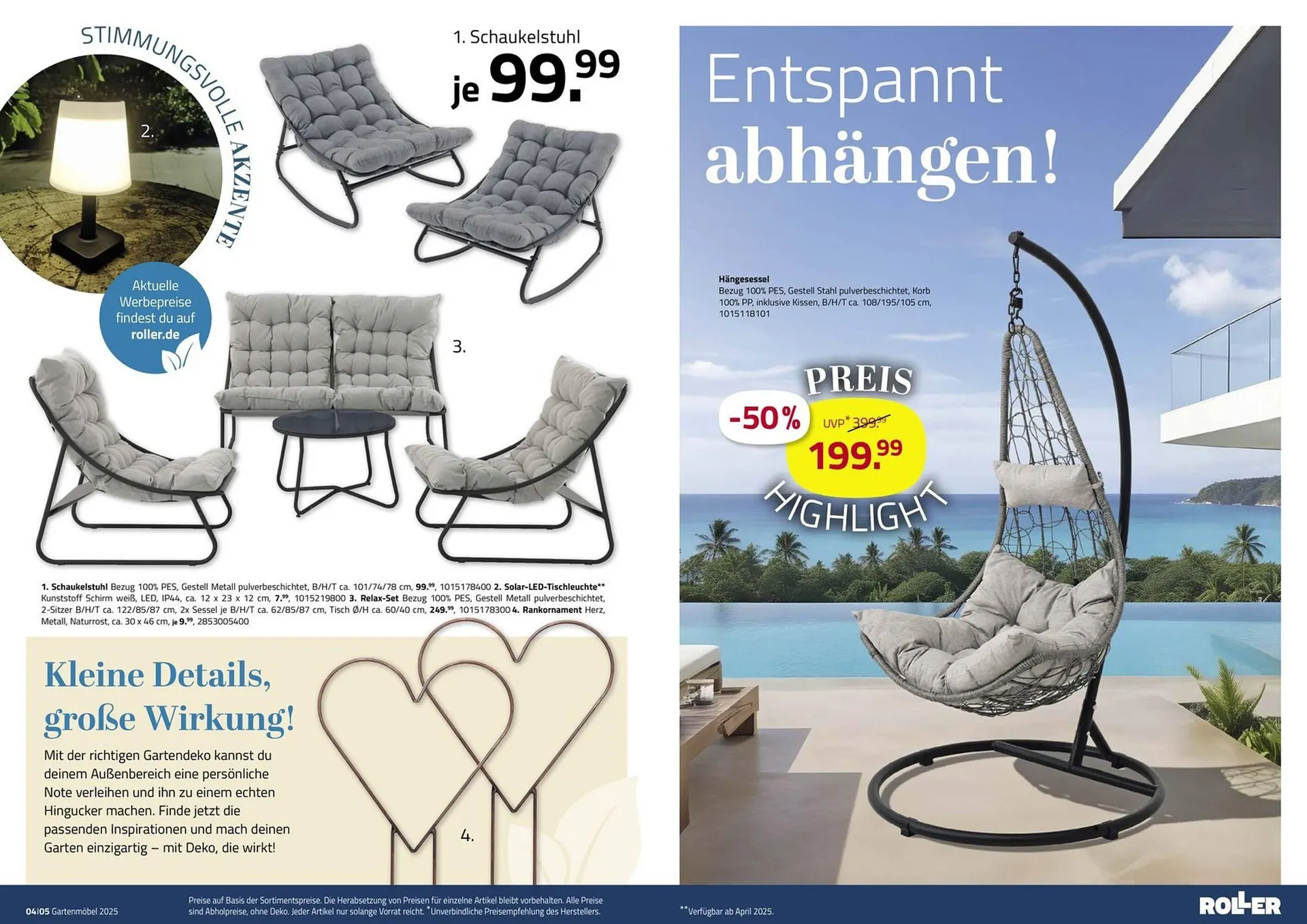 ROLLER Prospekt von 25. März bis 28. September 2025 - Prospekt seite 3