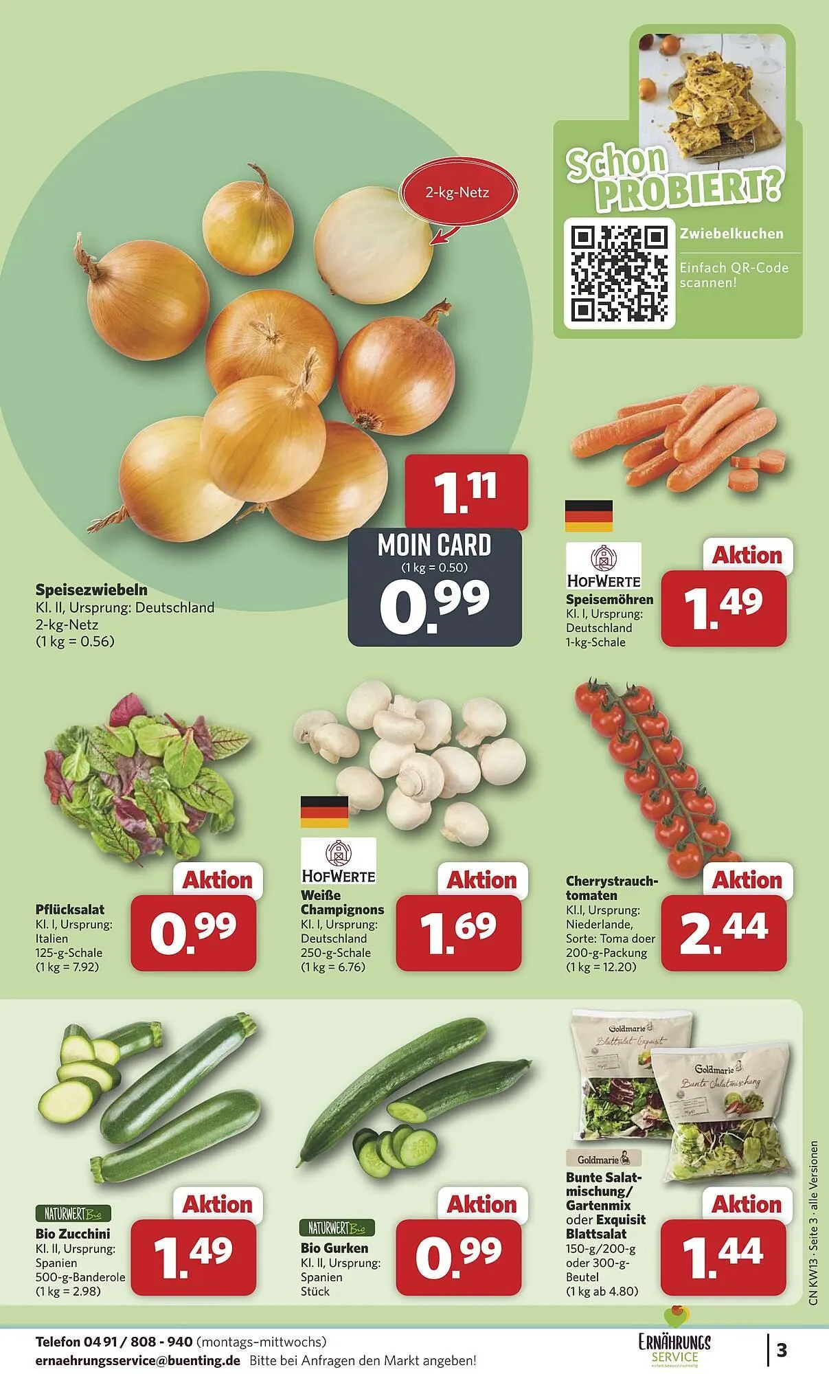 Combi Prospekt von 23. März bis 28. März 2026 - Prospekt seite 3