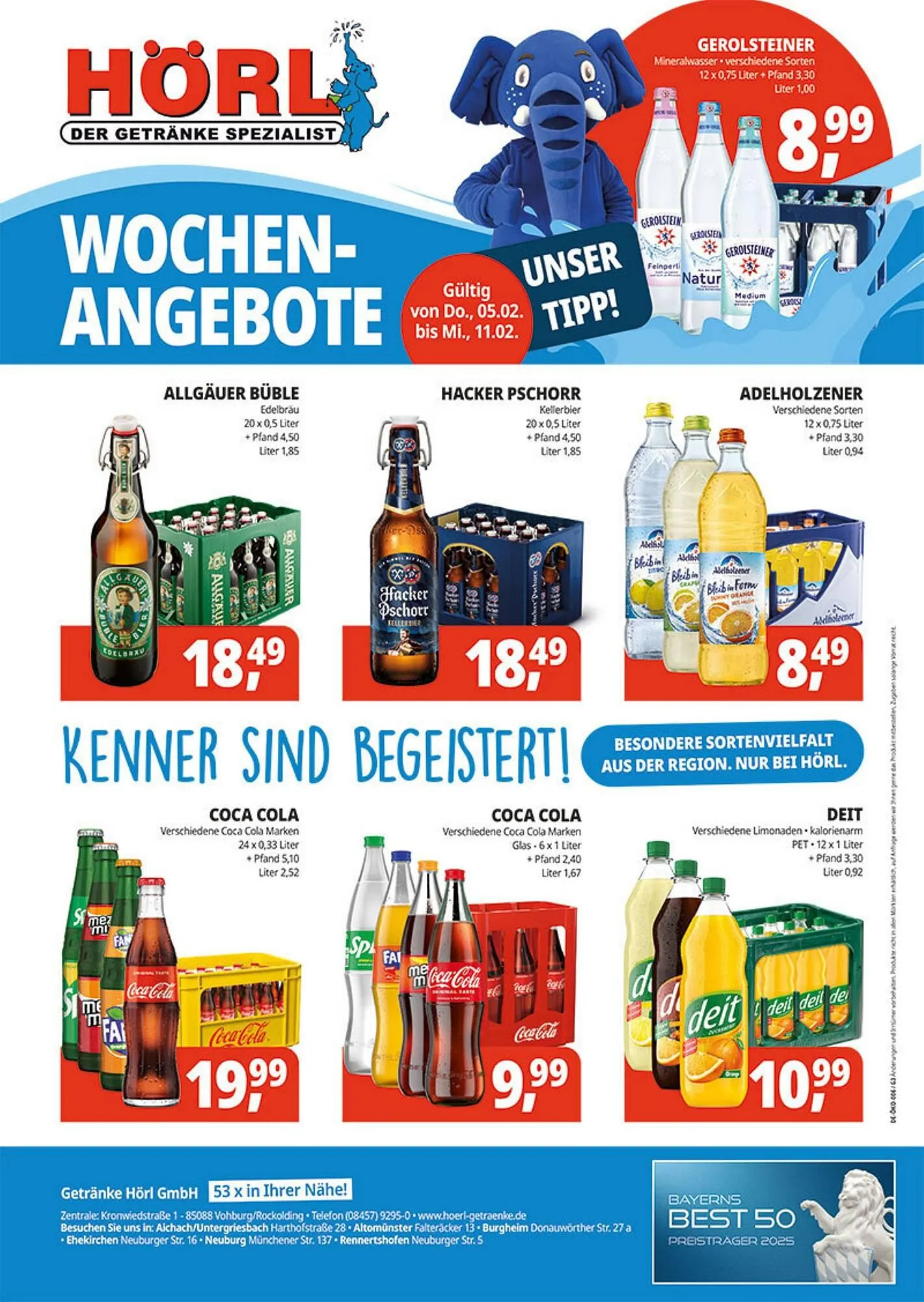 Hörl Getränke Prospekt - 1