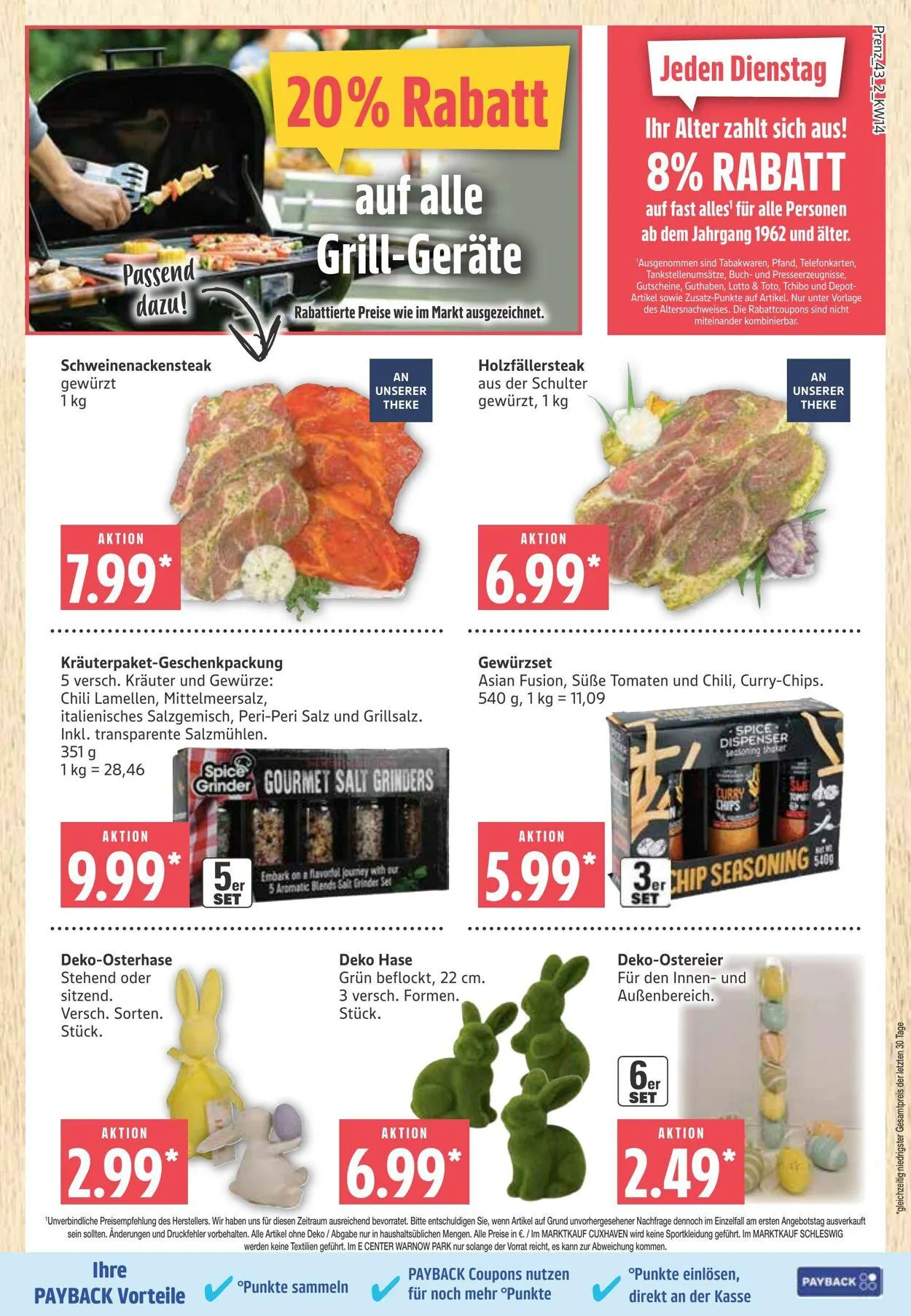 Marktkauf Aktueller Prospekt von 31. März bis 5. April 2025 - Prospekt seite 43