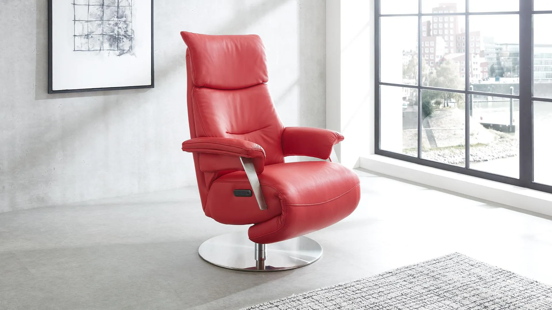 Echt Leder Relaxsessel #320