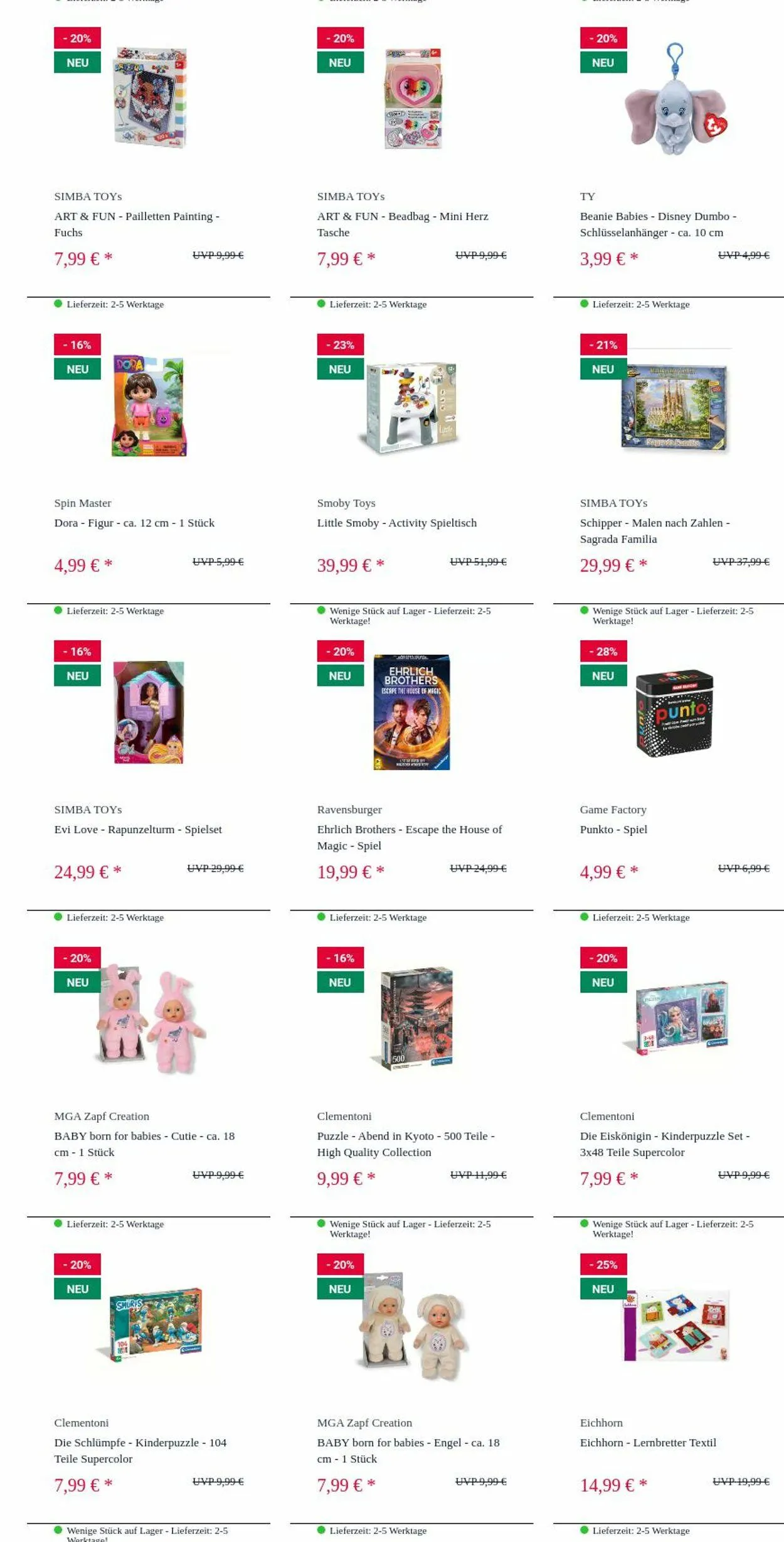 ROFU Kinderland Aktueller Prospekt von 13. Oktober bis 22. Oktober 2025 - Prospekt seite 15