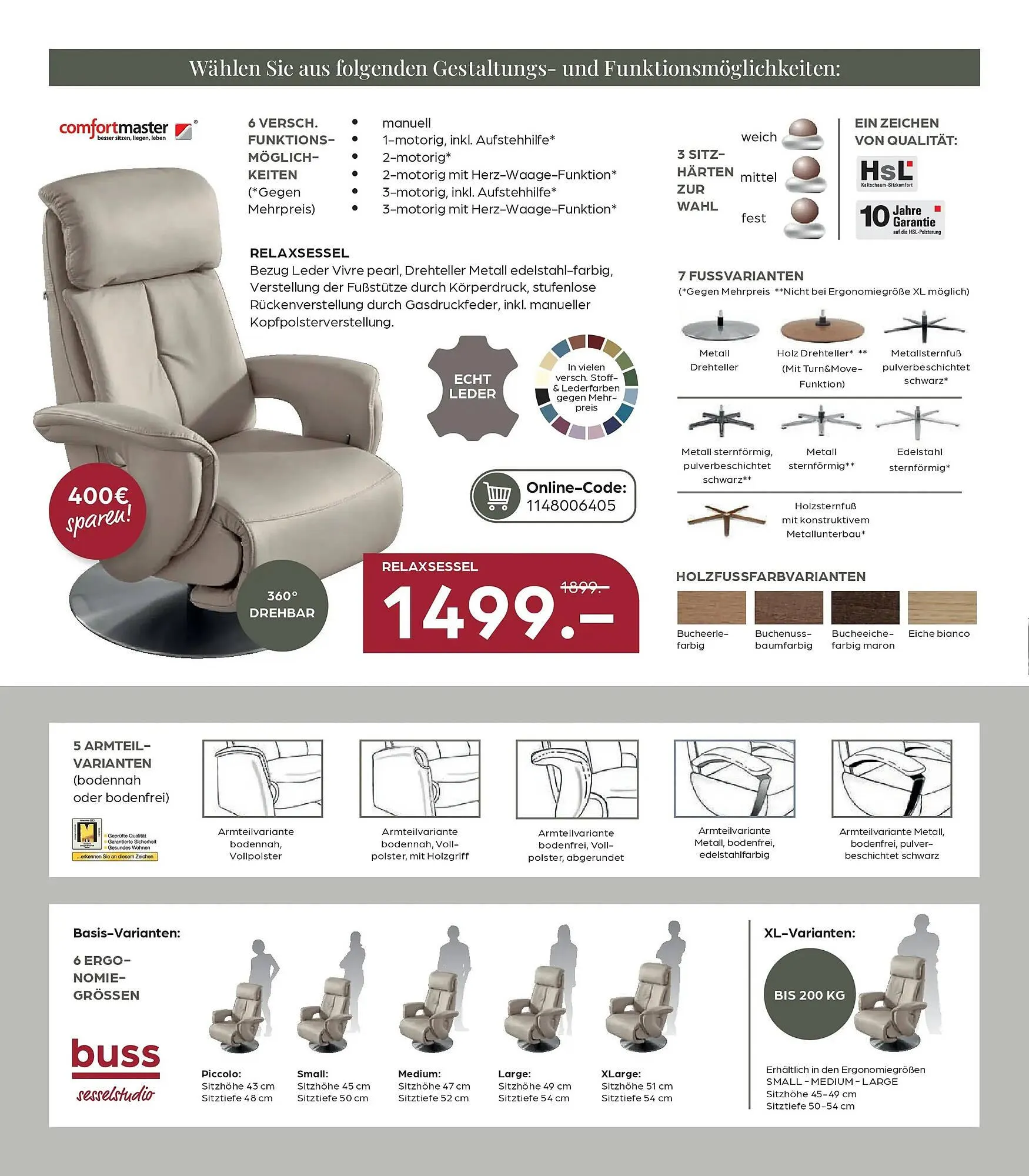 Möbel Buss Prospekt von 19. März bis 4. April 2026 - Prospekt seite 10