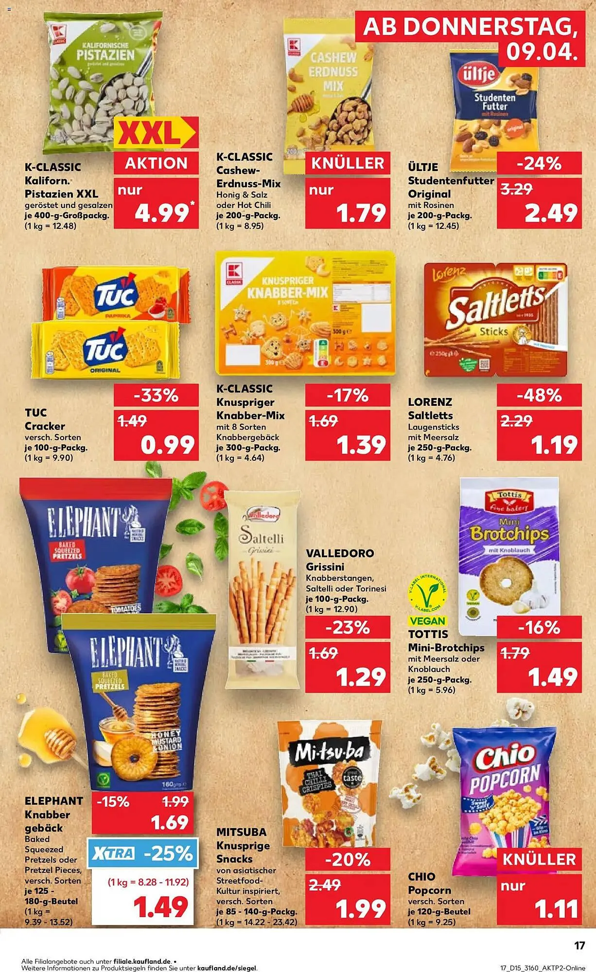 Kaufland Prospekt von 9. April bis 15. April 2026 - Prospekt seite 17