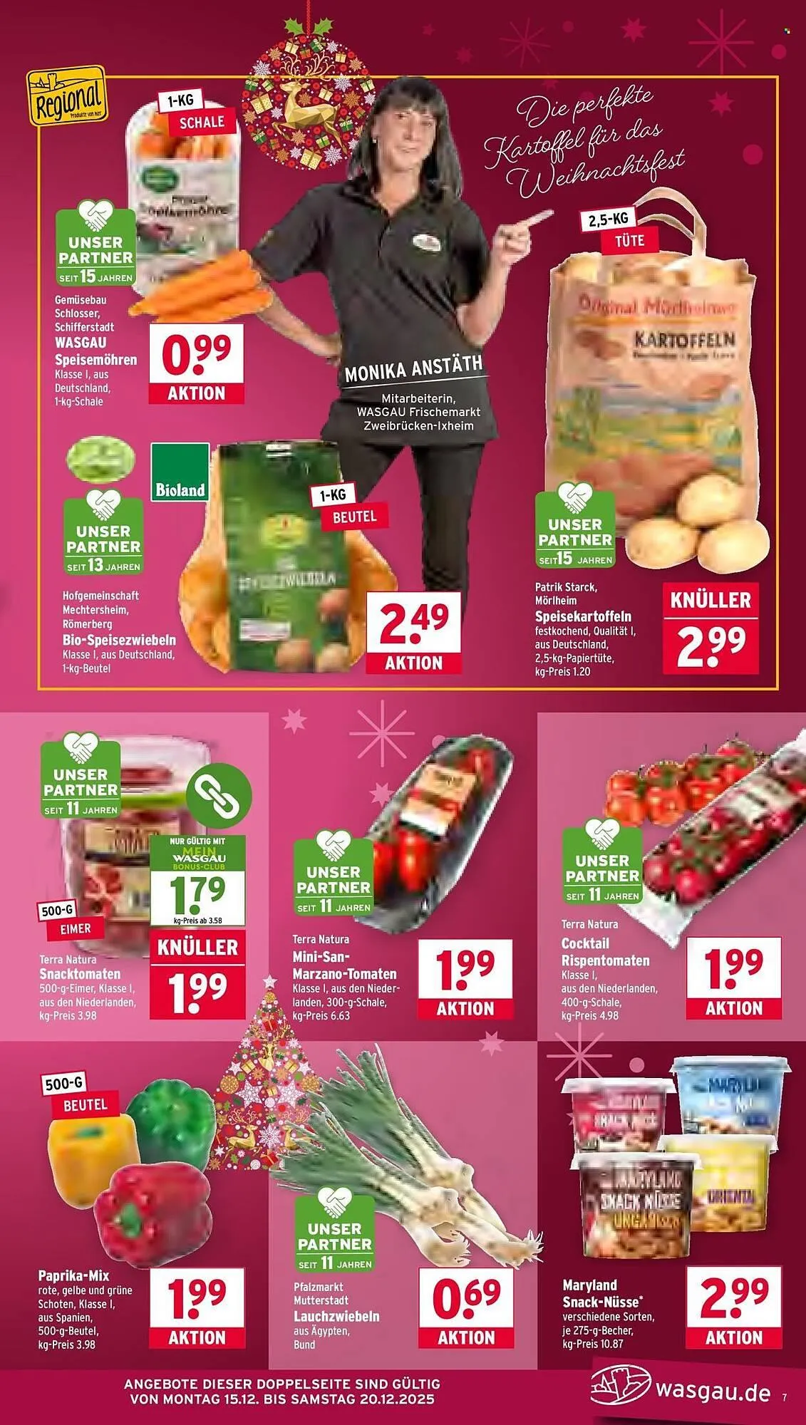 Wasgau Prospekt von 15. Dezember bis 20. Dezember 2025 - Prospekt seite 7