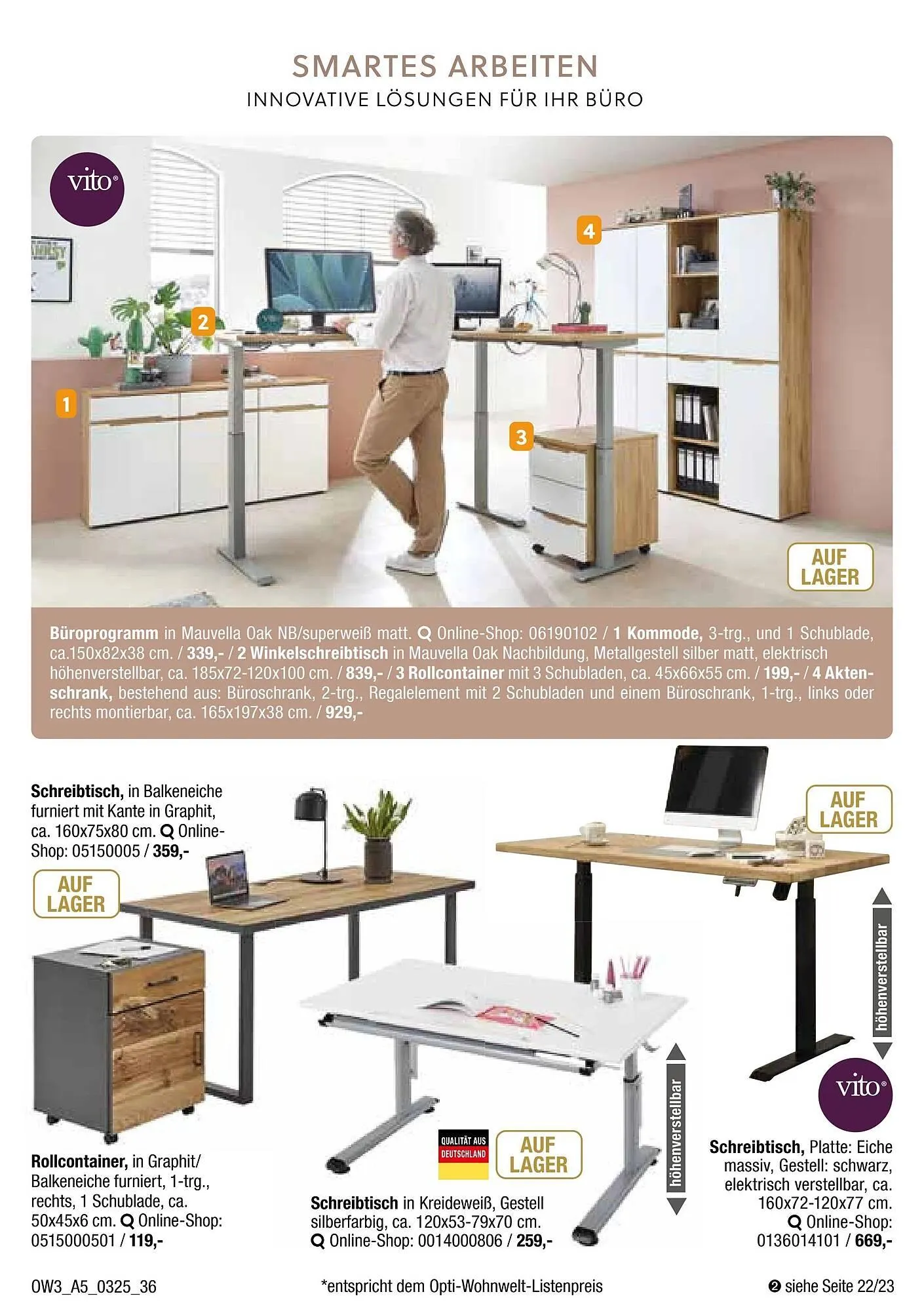Opti Wohnwelt Prospekt von 27. Februar bis 23. März 2025 - Prospekt seite 36