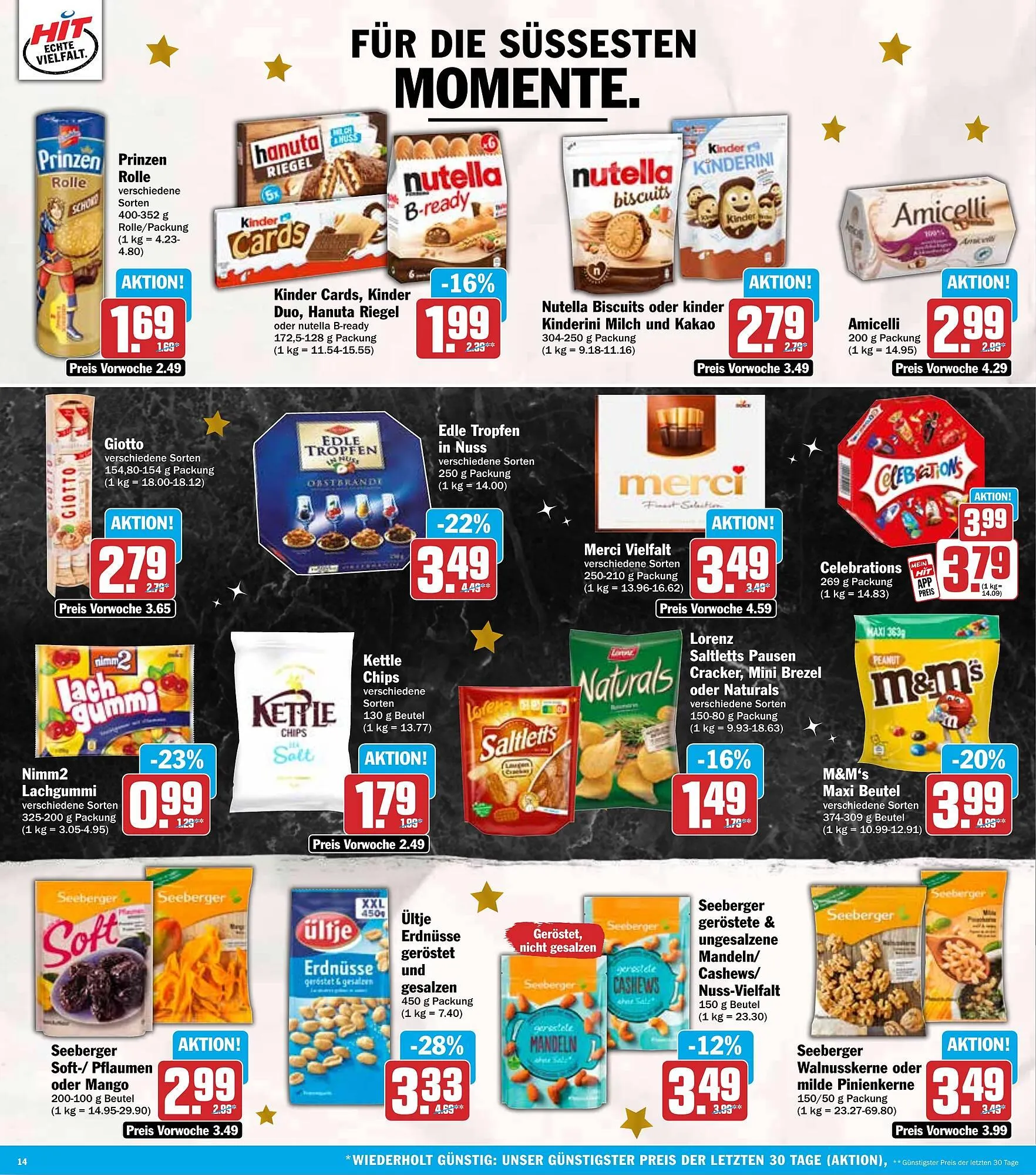 HIT Prospekt von 8. Dezember bis 13. Dezember 2025 - Prospekt seite 14
