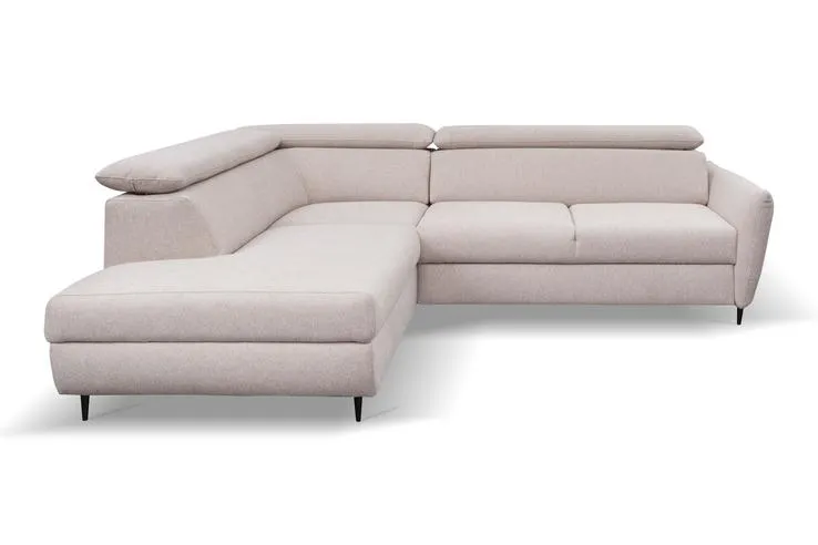 Ecksofa OSCAR 212 x 253 cm grau