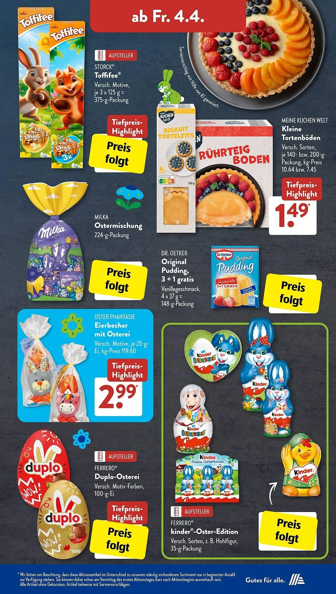 Aldi Süd Prospekt von 31. März bis 6. April 2025 - Prospekt seite 22