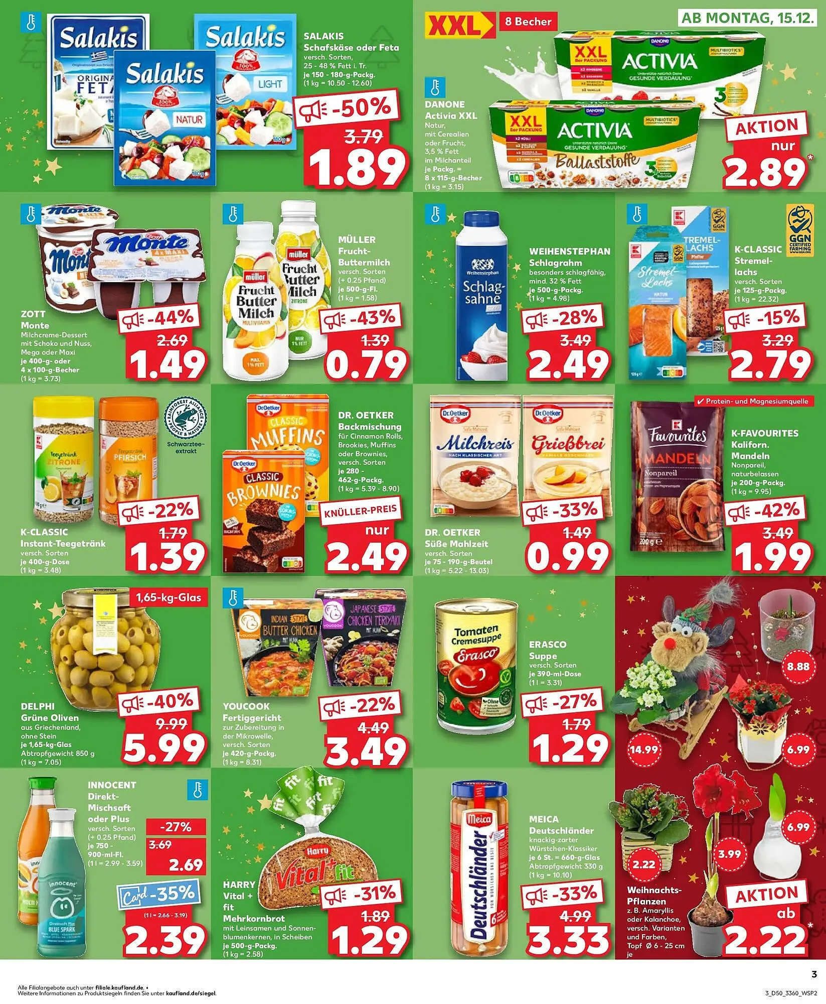 Kaufland Prospekt von 14. Dezember bis 17. Dezember 2025 - Prospekt seite 3