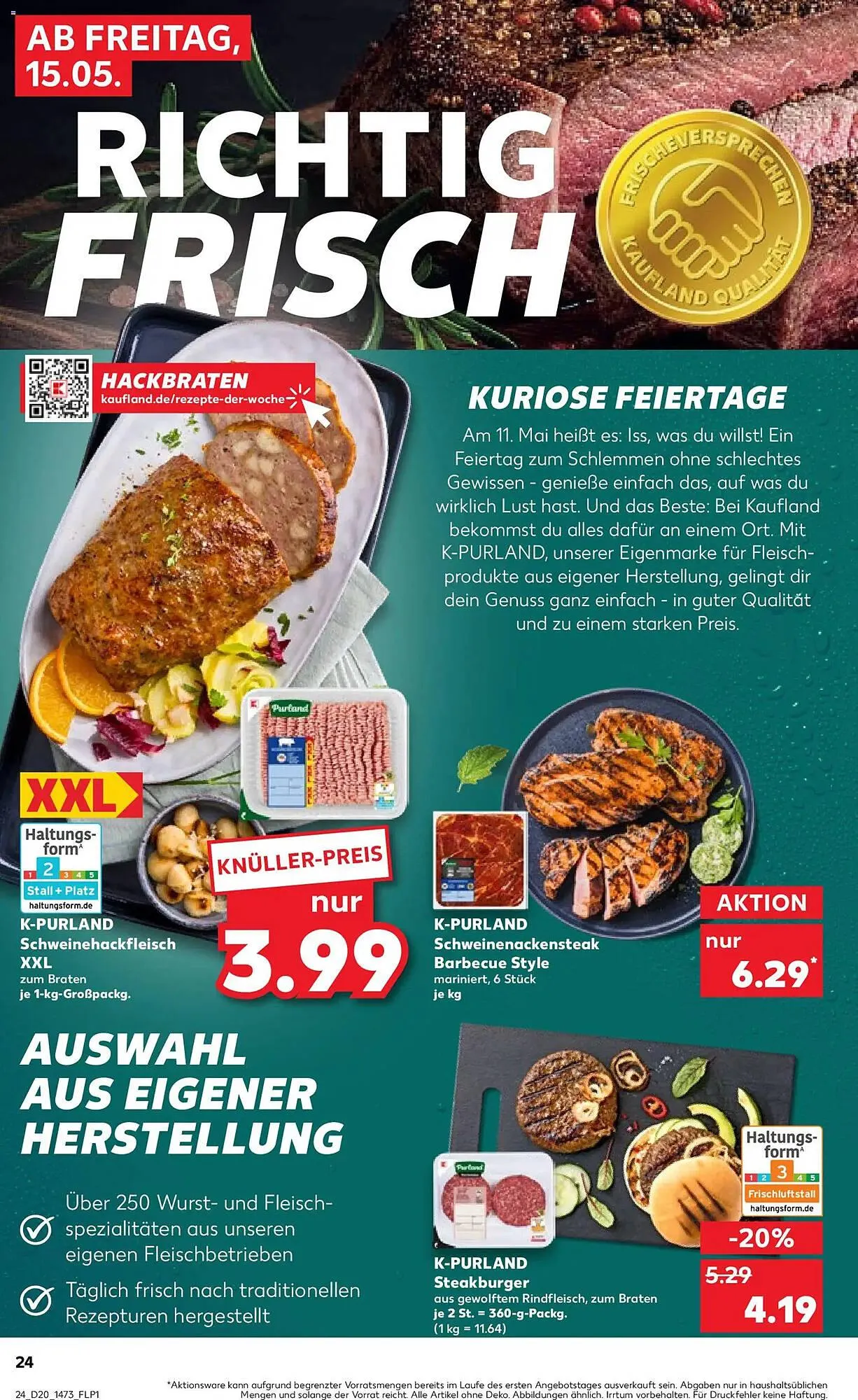 Kaufland Prospekt von 15. Mai bis 20. Mai 2026 - Prospekt seite 24