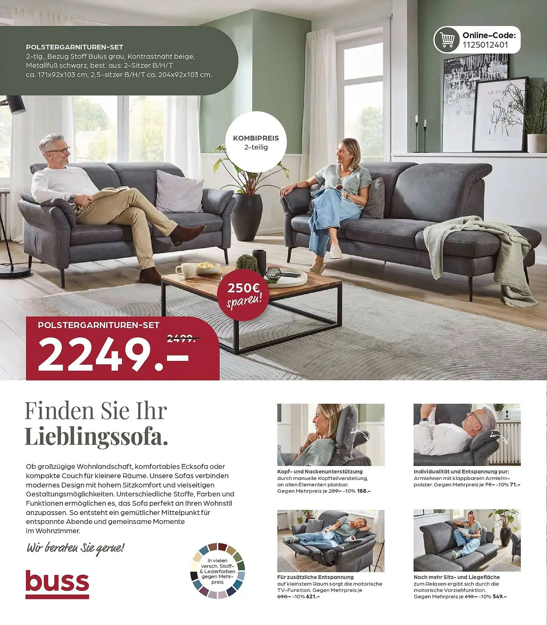 Möbel Buss Prospekt von 8. April bis 13. April 2026 - Prospekt seite 10