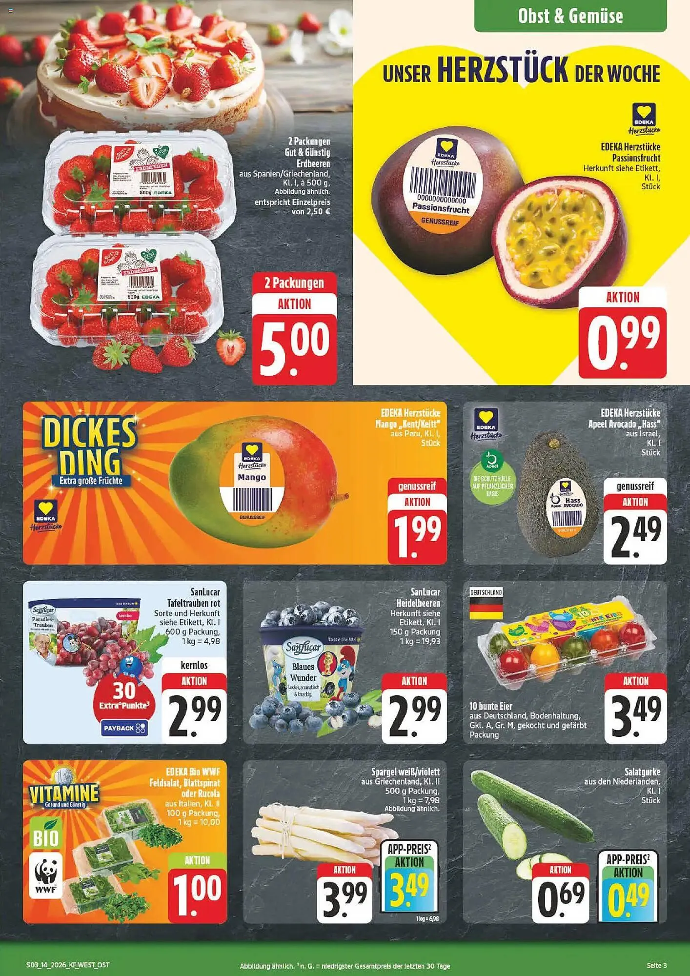 Nah & gut Prospekt von 30. März bis 4. April 2026 - Prospekt seite 3