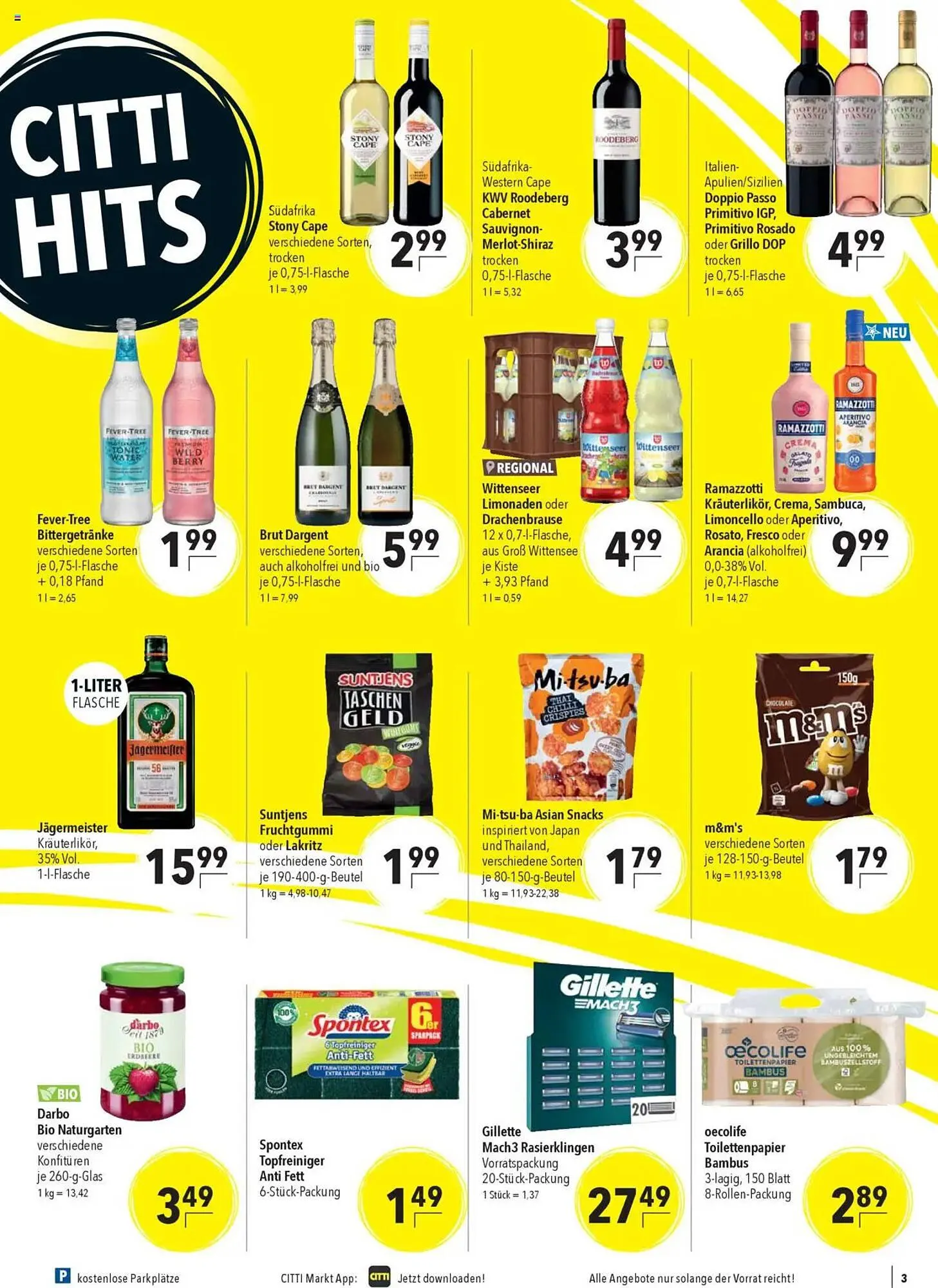 CITTI Markt Prospekt von 23. Juli bis 29. Juli 2025 - Prospekt seite 3