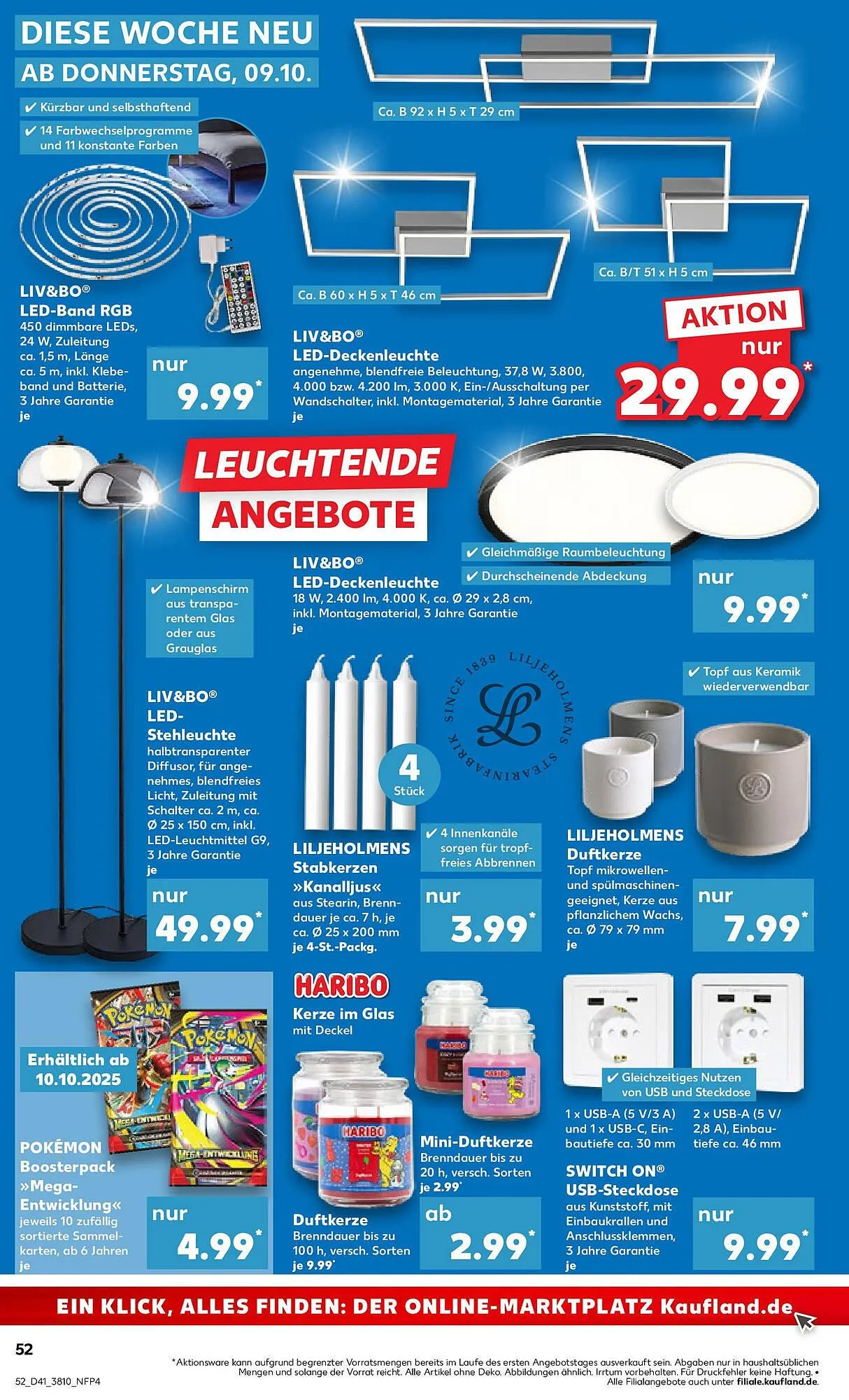 Kaufland Prospekt von 12. Oktober bis 15. Oktober 2025 - Prospekt seite 52