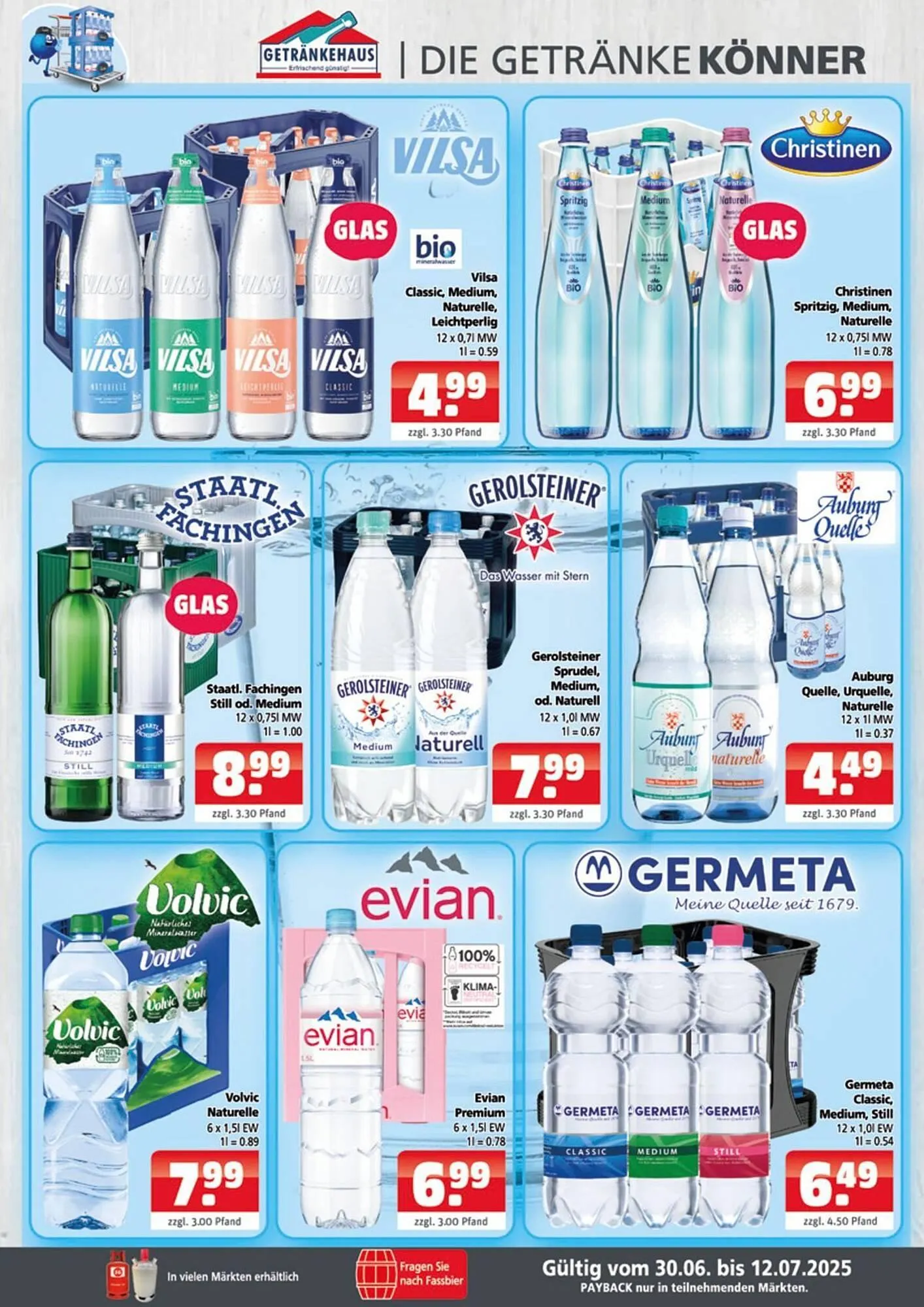 Getränkehaus Prospekt von 30. Juni bis 12. Juli 2025 - Prospekt seite 3