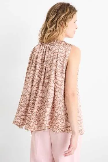 Blouse top - patterned