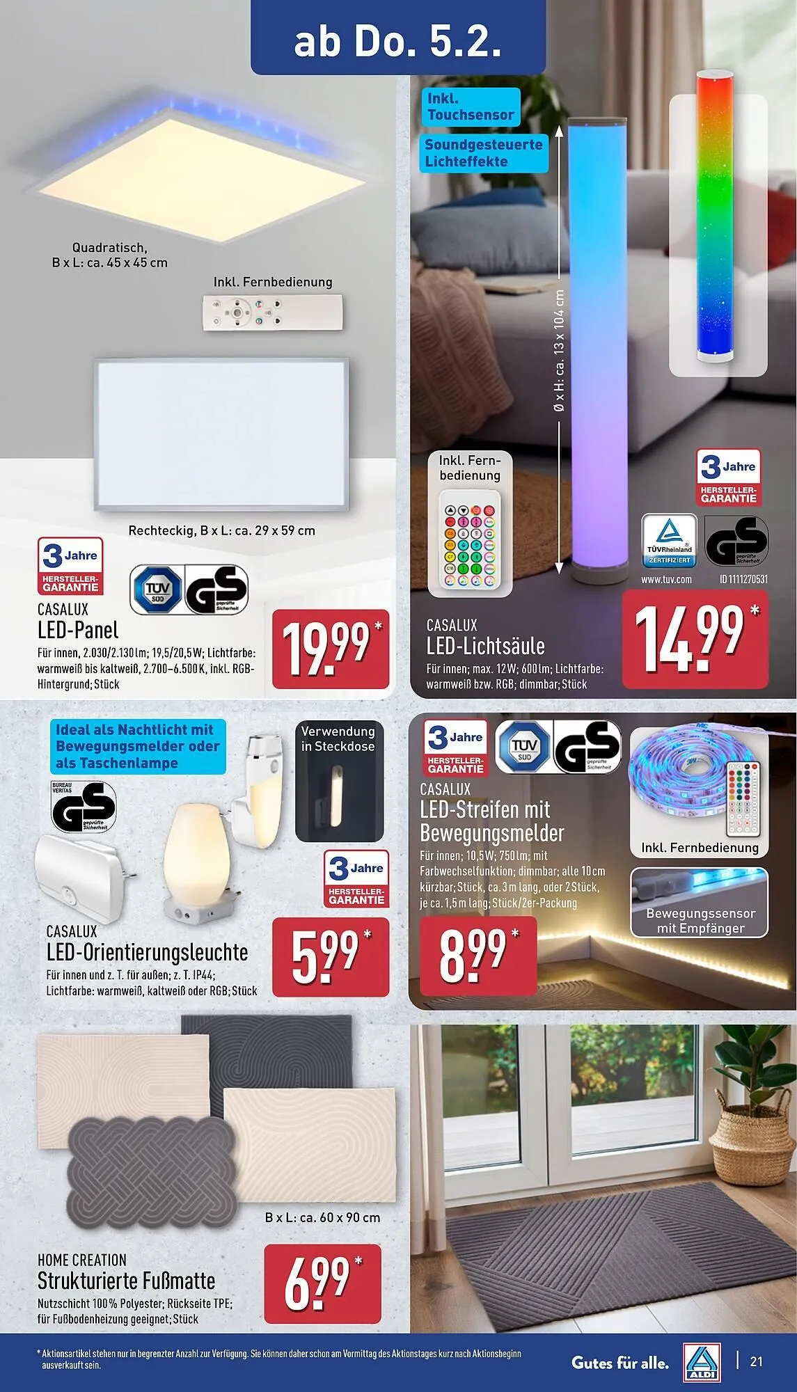 Aldi Nord Prospekt von 2. Februar bis 7. Februar 2026 - Prospekt seite 23