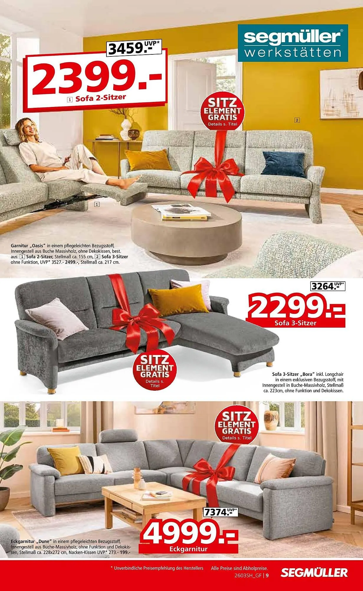 Segmüller Prospekt von 14. März bis 28. März 2026 - Prospekt seite 11