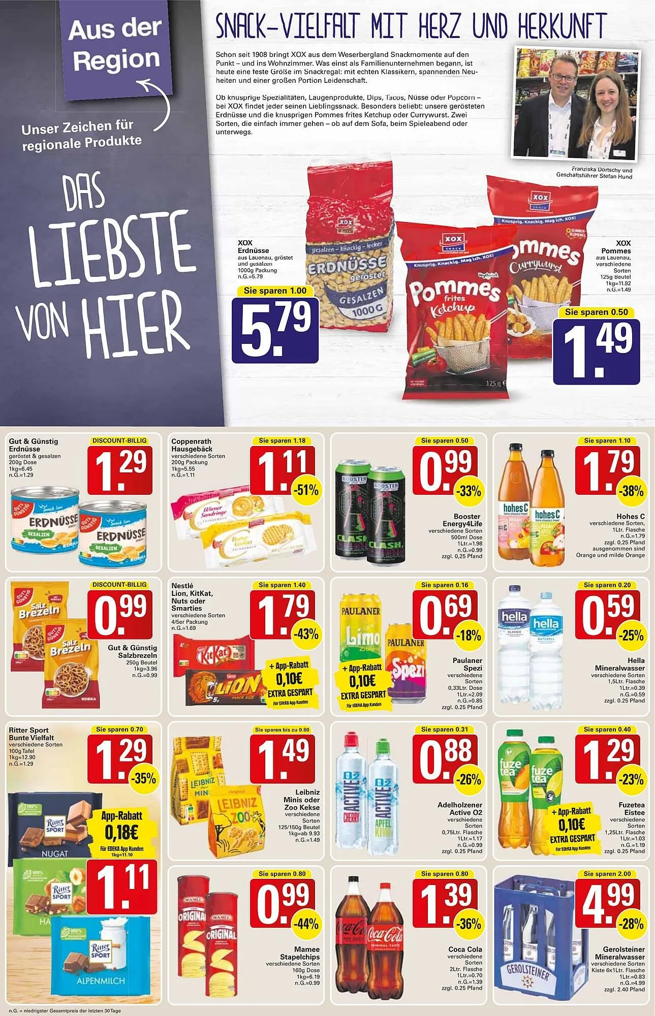 WEZ Prospekt von 19. Mai bis 24. Mai 2025 - Prospekt seite 14