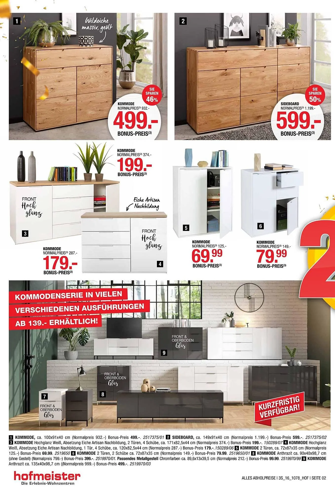 Hofmeister Prospekt von 17. Juni bis 12. August 2025 - Prospekt seite 2