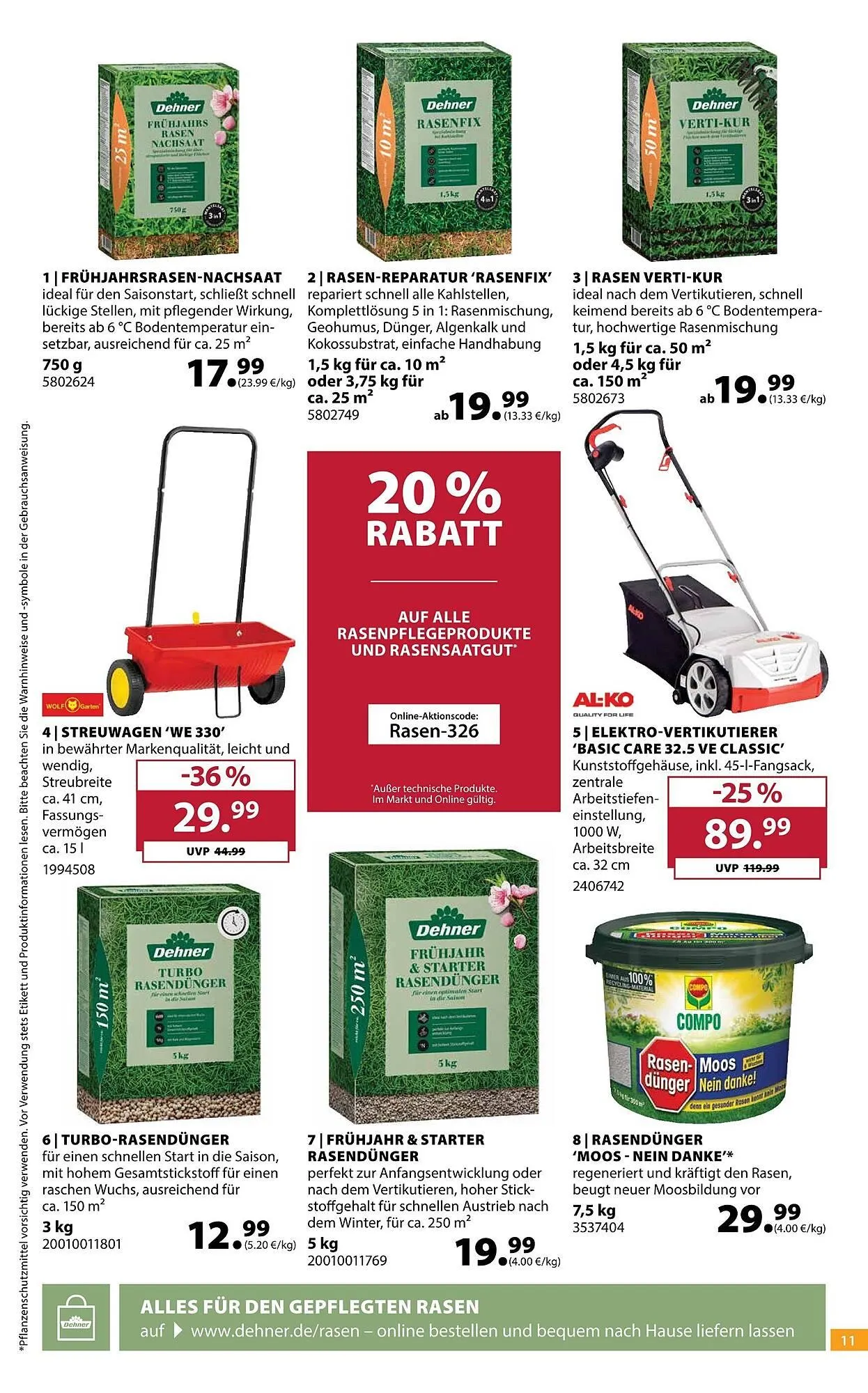 Dehner Prospekt von 11. März bis 16. März 2026 - Prospekt seite 11