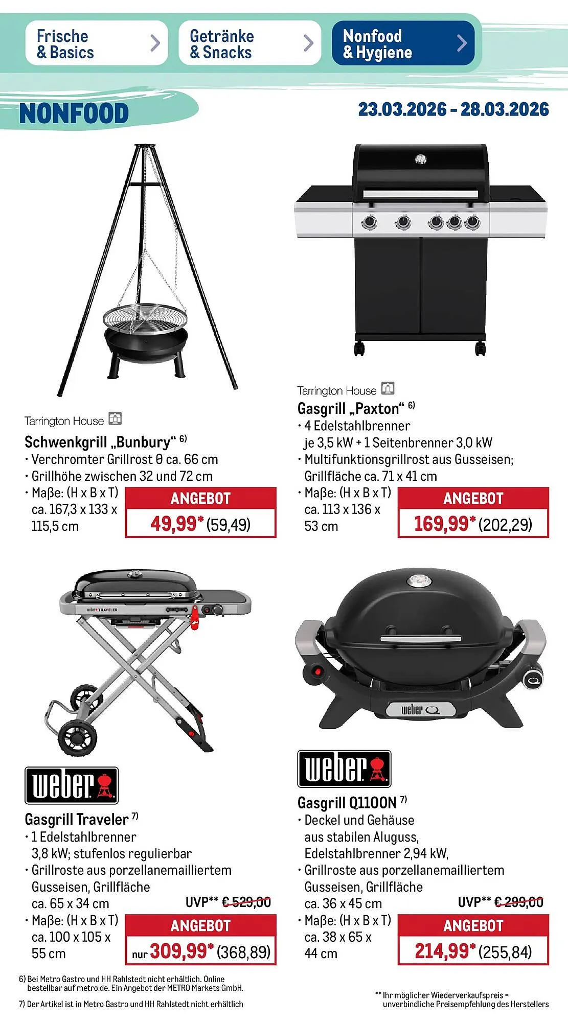 METRO Prospekt von 22. März bis 28. März 2026 - Prospekt seite 52