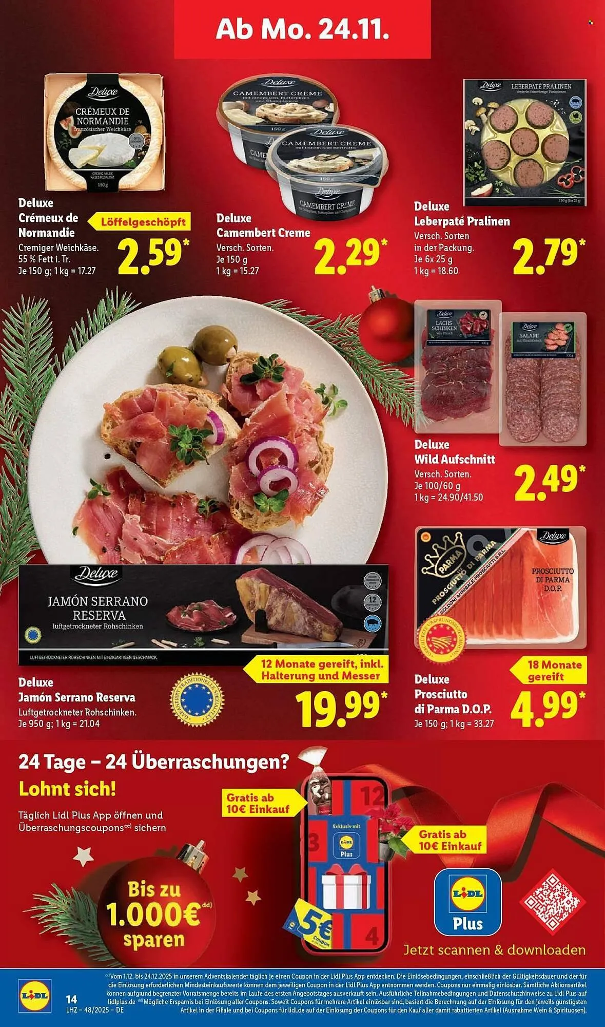 Lidl Prospekt von 24. November bis 29. November 2025 - Prospekt seite 16