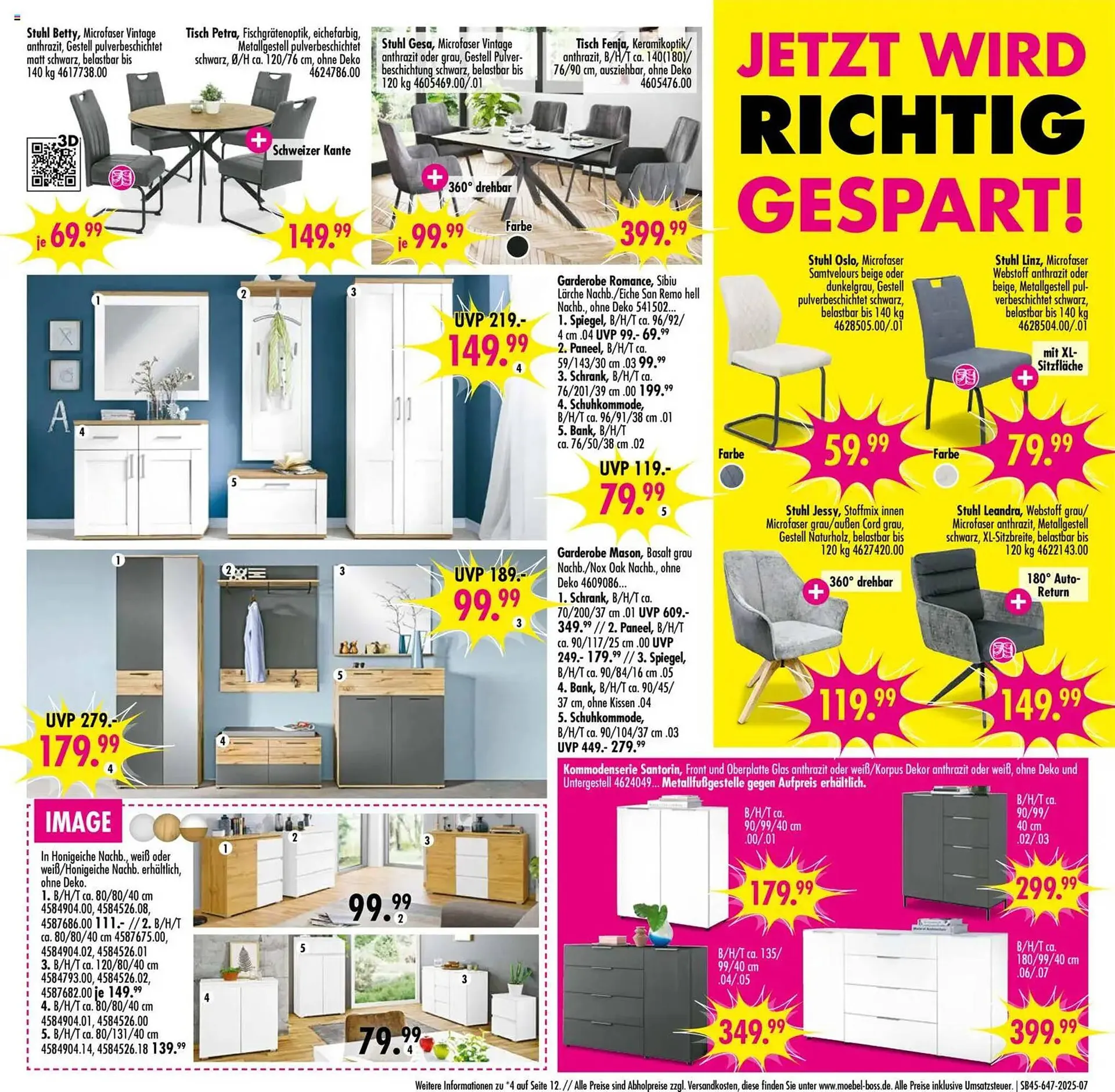 Möbel Boss Prospekt von 1. November bis 7. November 2025 - Prospekt seite 7
