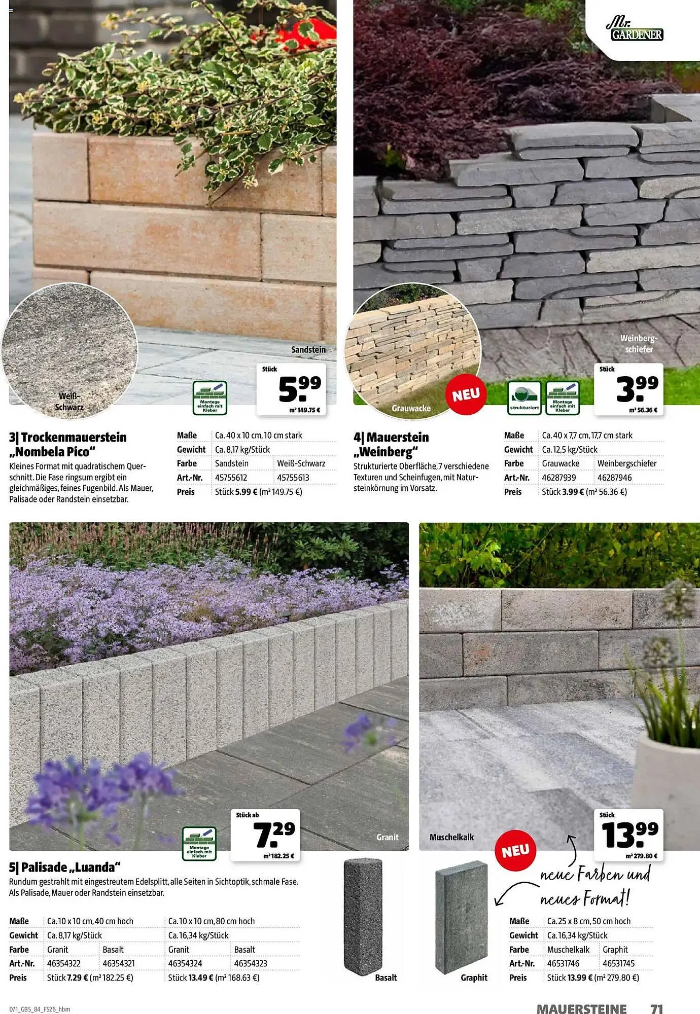 Hagebau Prospekt von 2. März bis 31. Dezember 2026 - Prospekt seite 71