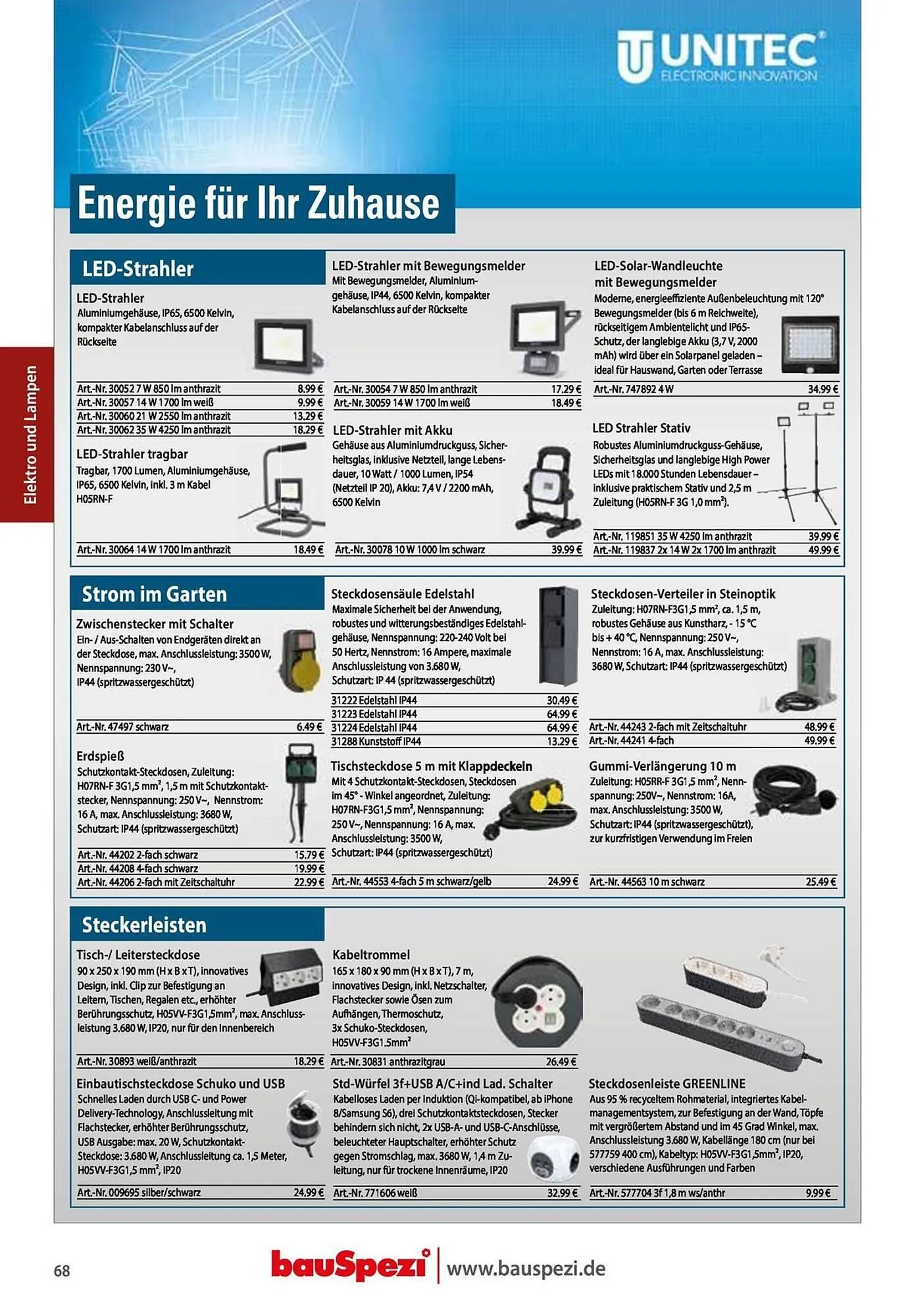 BauSpezi Prospekt von 15. April bis 31. Dezember 2026 - Prospekt seite 70