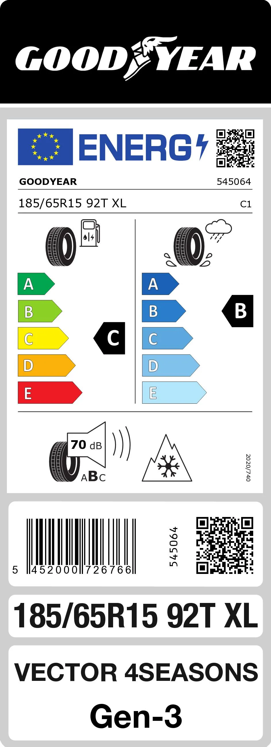 Goodyear Vector 4Seasons Gen-3 SUV