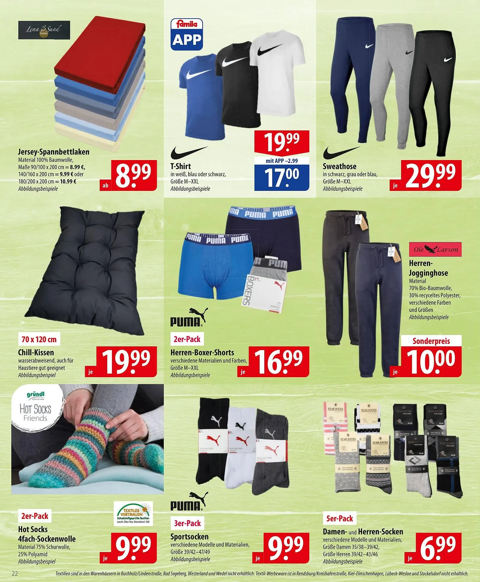 Famila Nord Ost Prospekt von 17. März bis 29. März 2025 - Prospekt seite 22