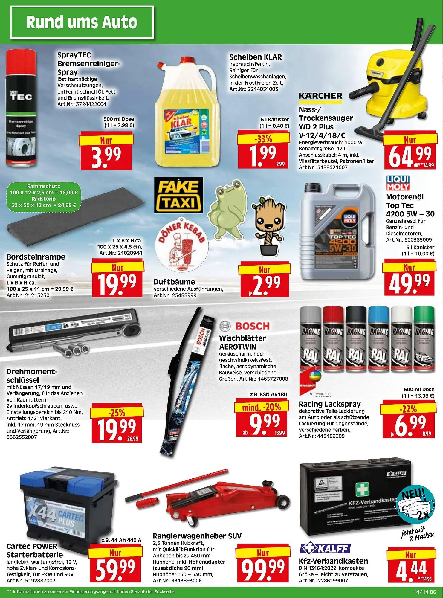 Herkules Baumarkt Prospekt von 31. März bis 5. April 2025 - Prospekt seite 14
