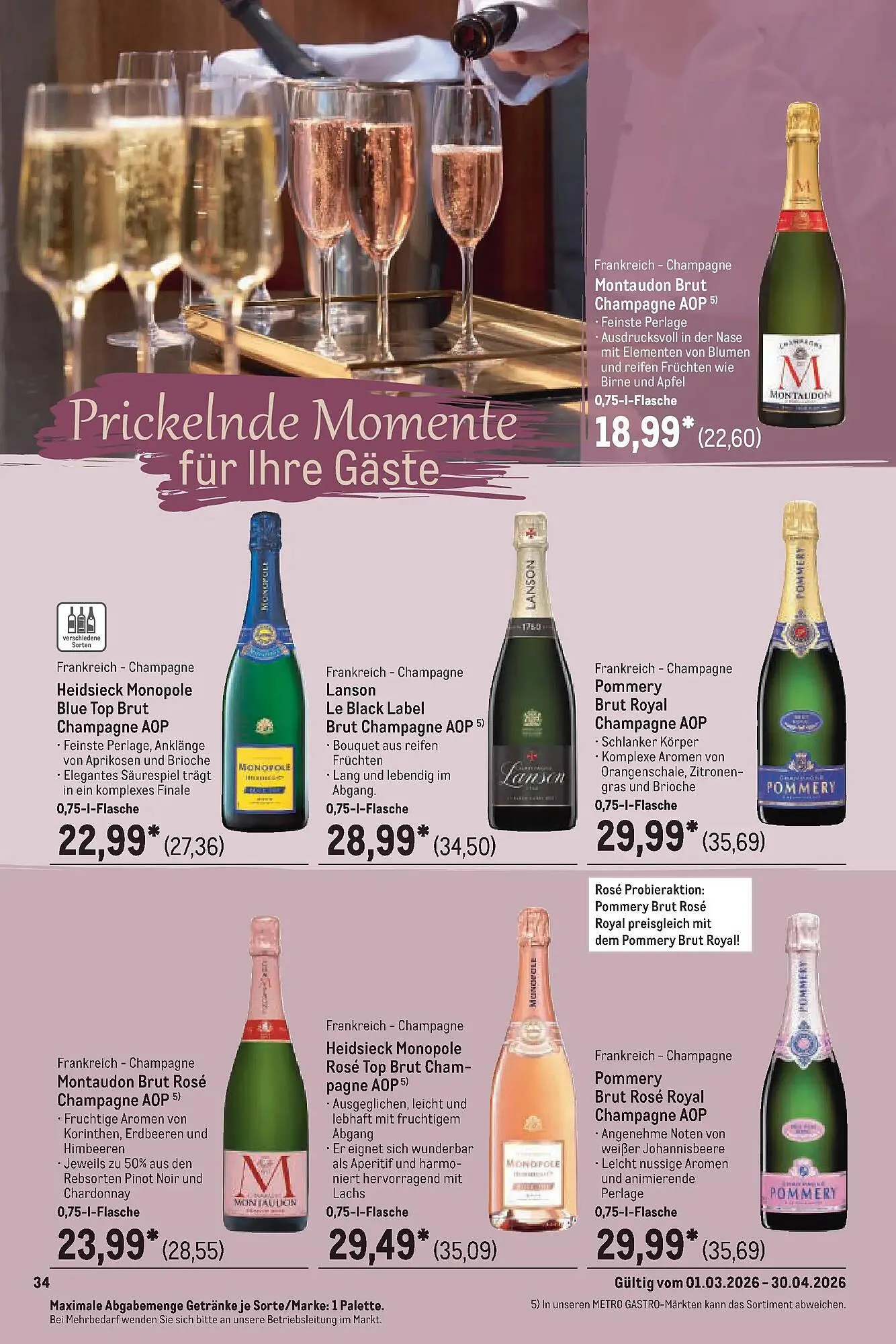 METRO Prospekt von 22. März bis 28. März 2026 - Prospekt seite 34